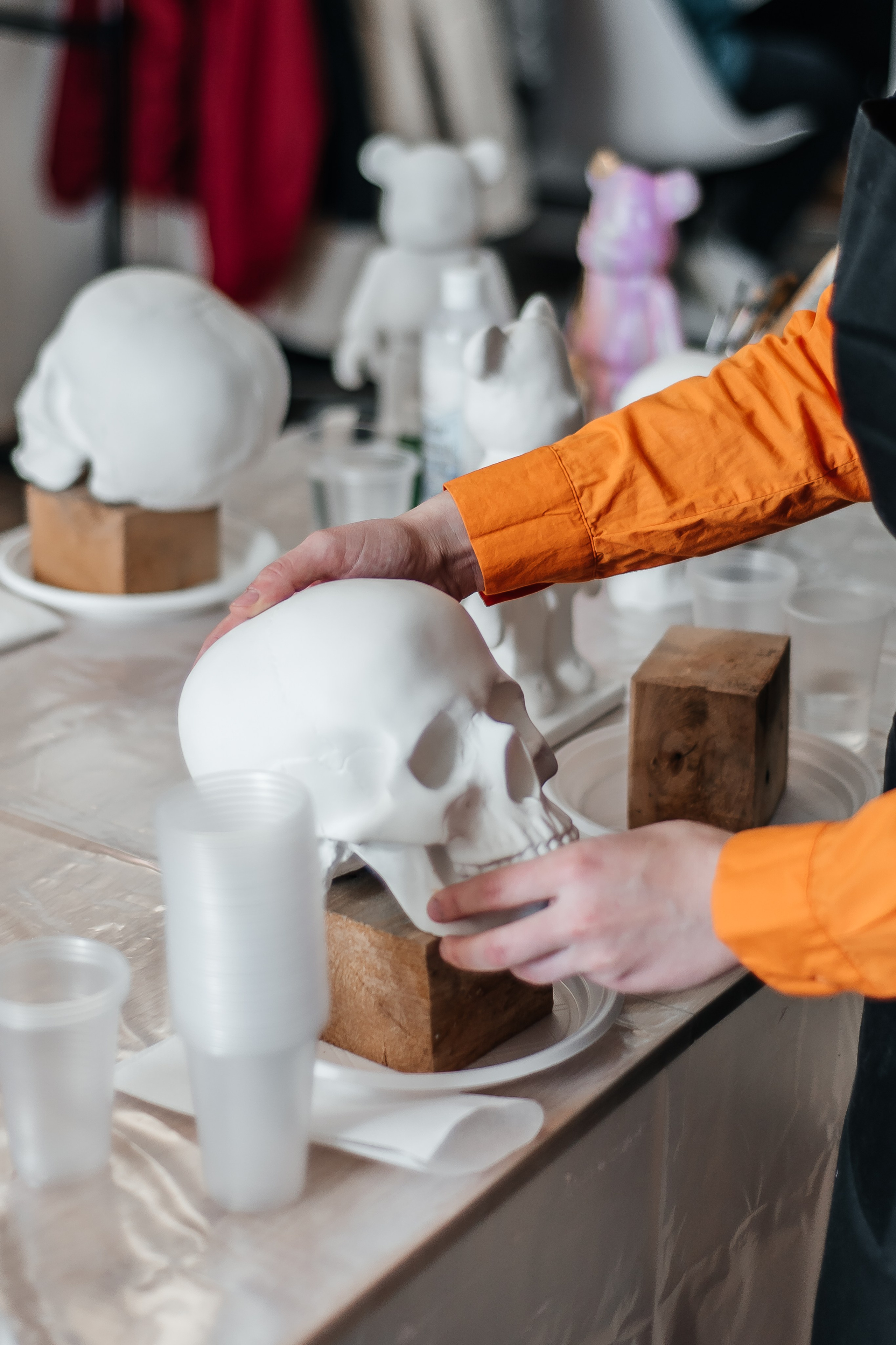 Роспись скульптур. Фотограф в Дзержинске Наташа Баева