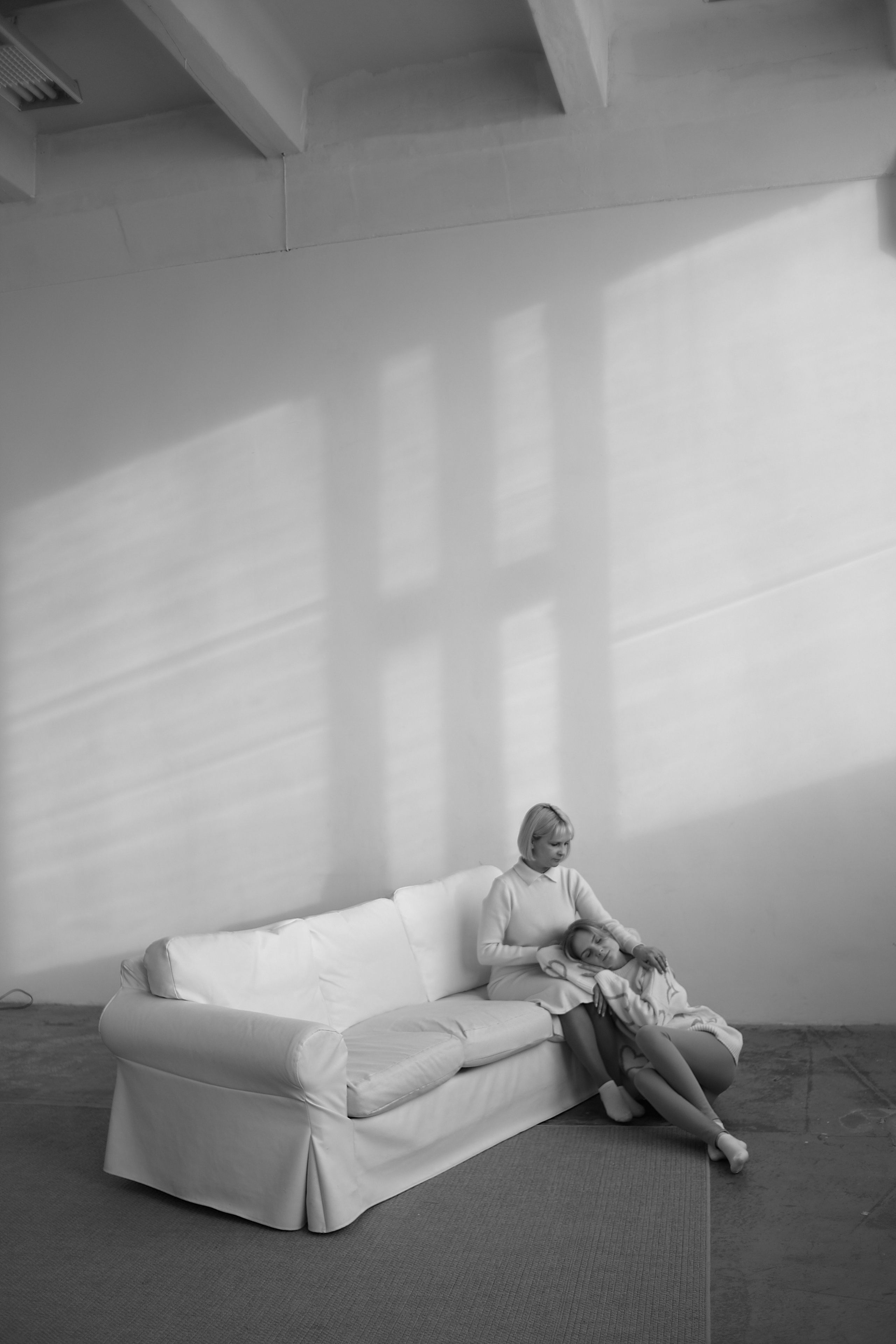 Настя с мамой