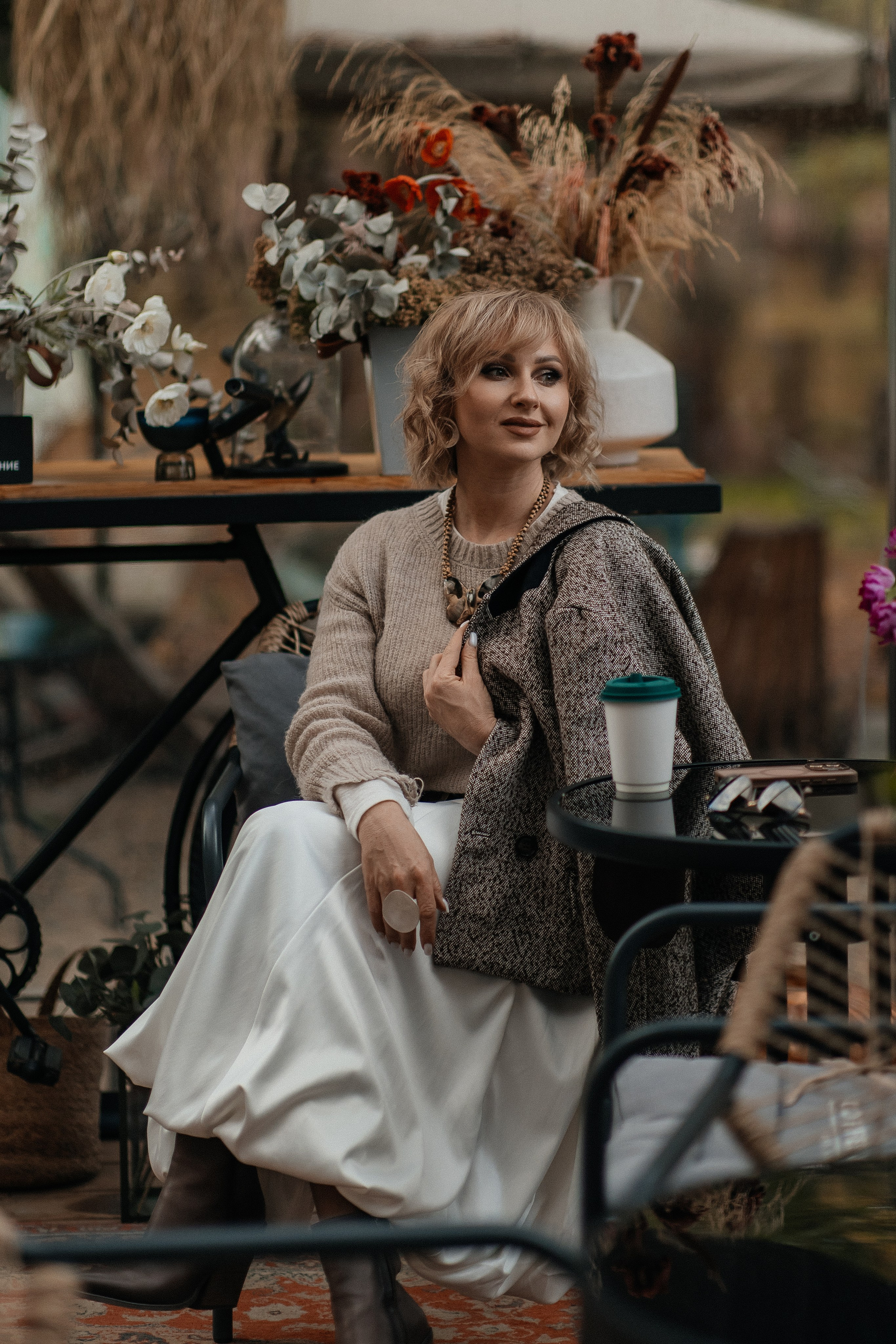 Маша и осень