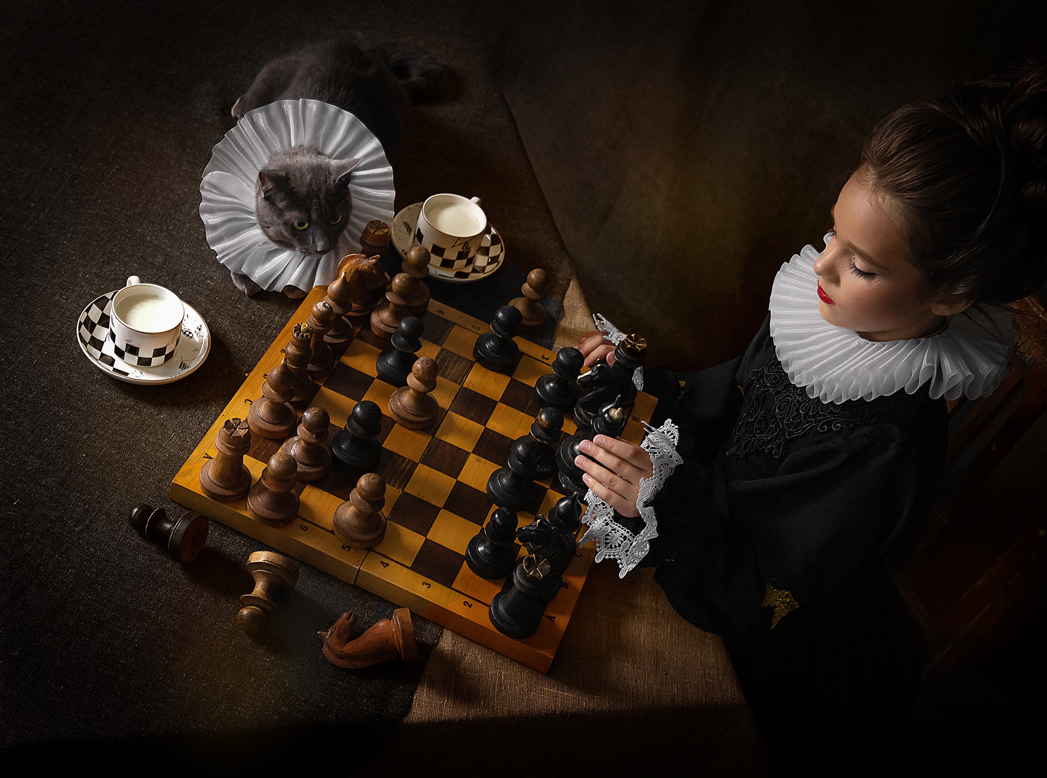 Шахматная королева. Фотограф в Тобольске Елена Лобакова