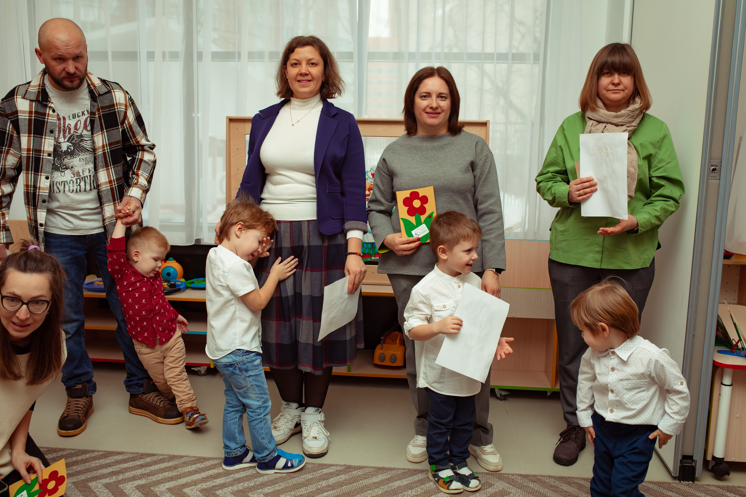 Праздник весны в детском саду. Семейный и детский фотограф в Москве Дорогова Екатерина