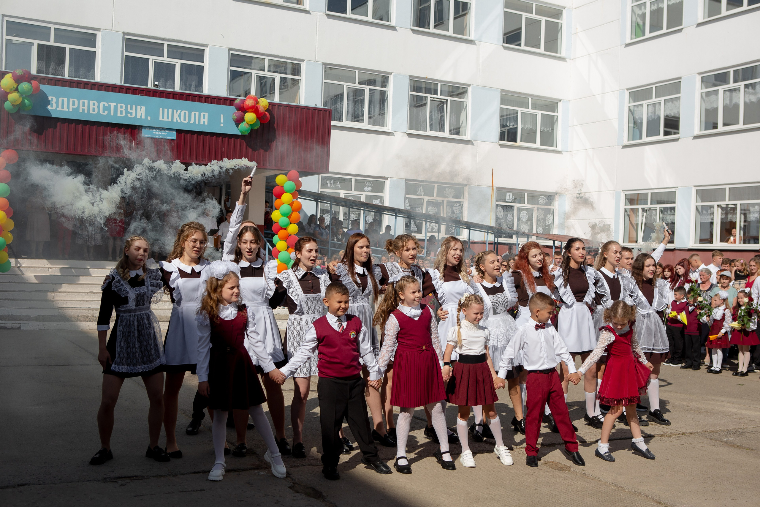 1 сентября 2023 г. 9 школа Мценск. Профессиональный фотограф в Мценске и Орловской области