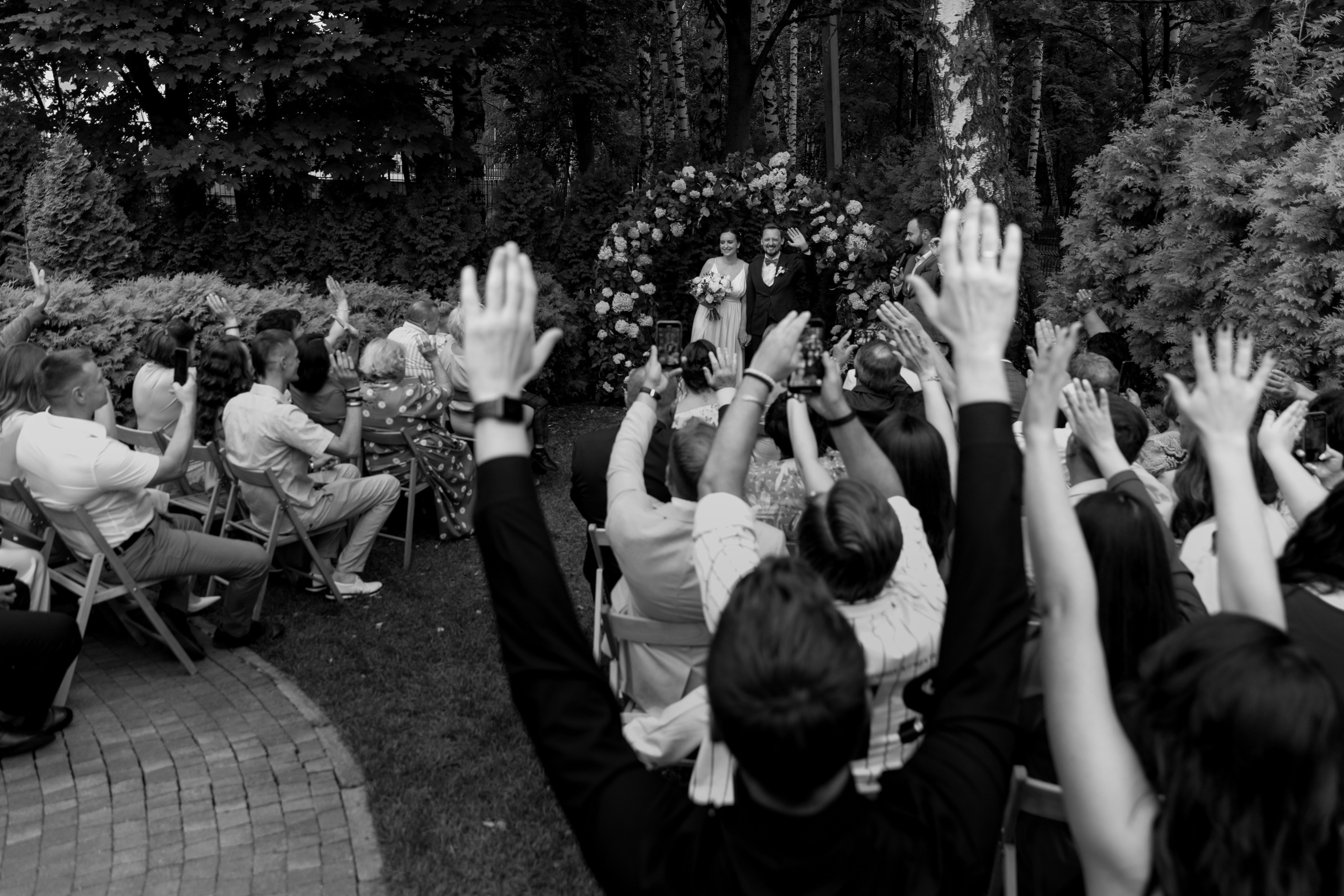 Свадебная церемония, подборка лучших фотографий. Свадебный фотограф в Москве Владимир Барабанов