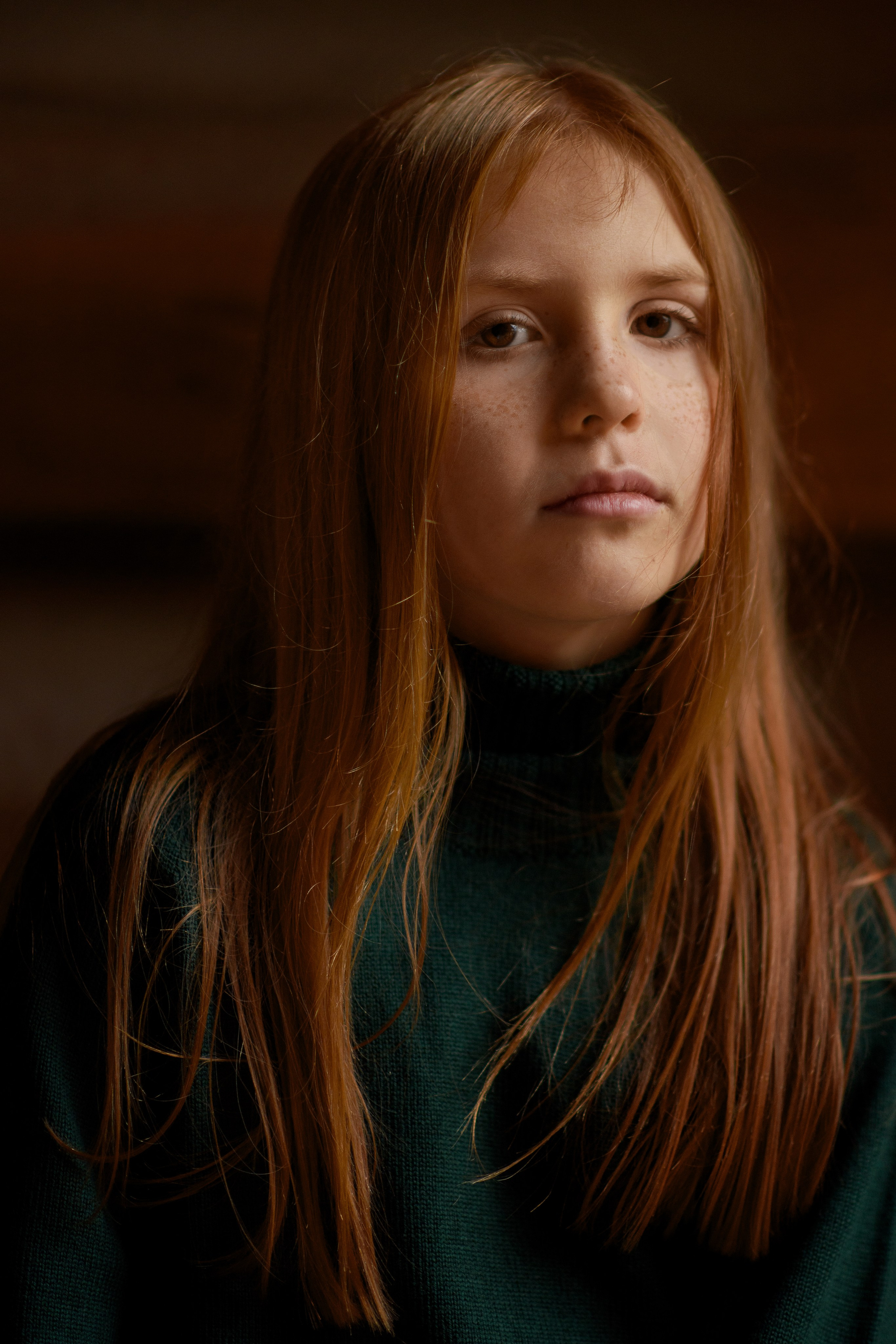 Фотосессия рыжей девочки-подростка в Коломенском. Главная