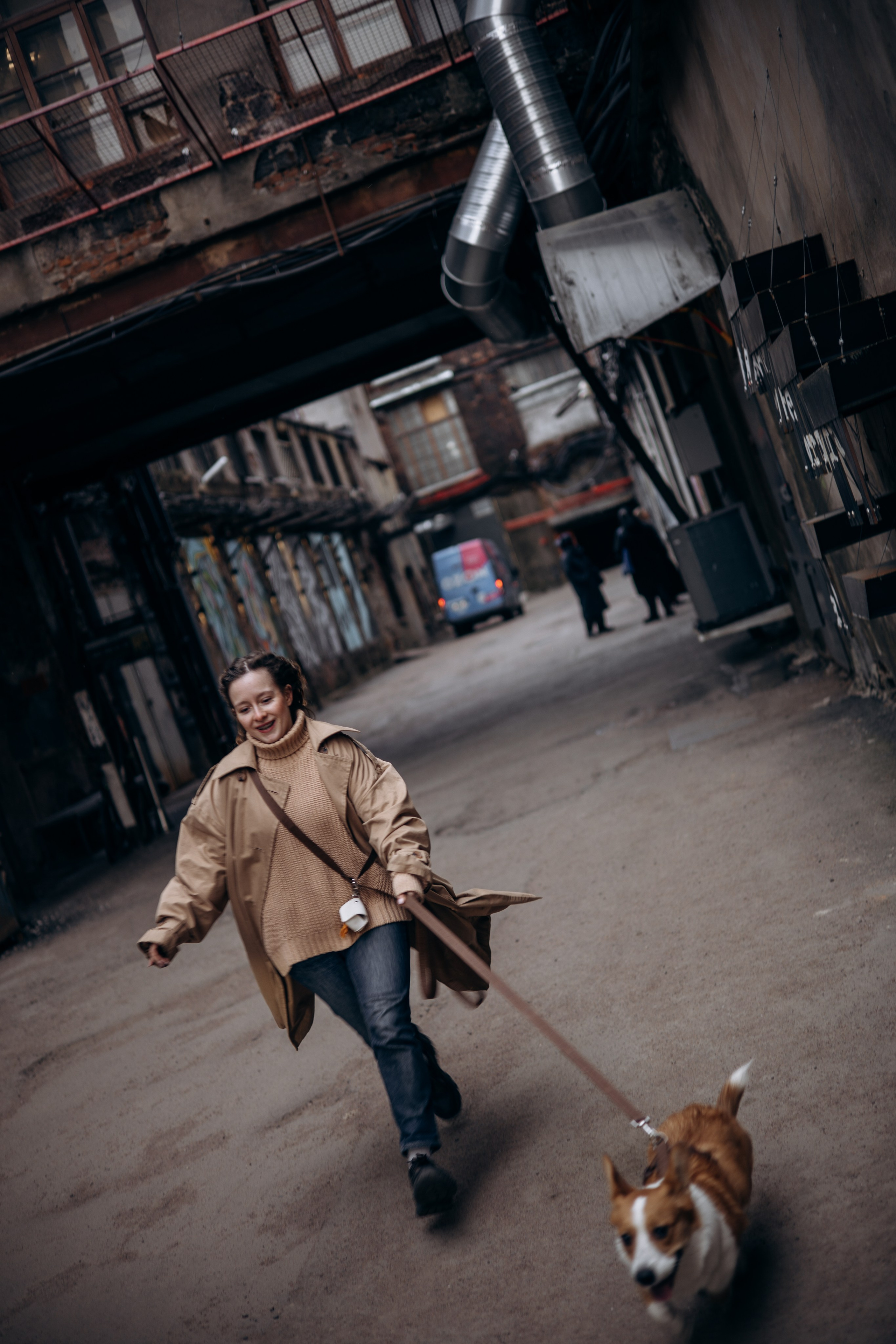 Александра и Мика. Фотограф животных Евгения Верцинская