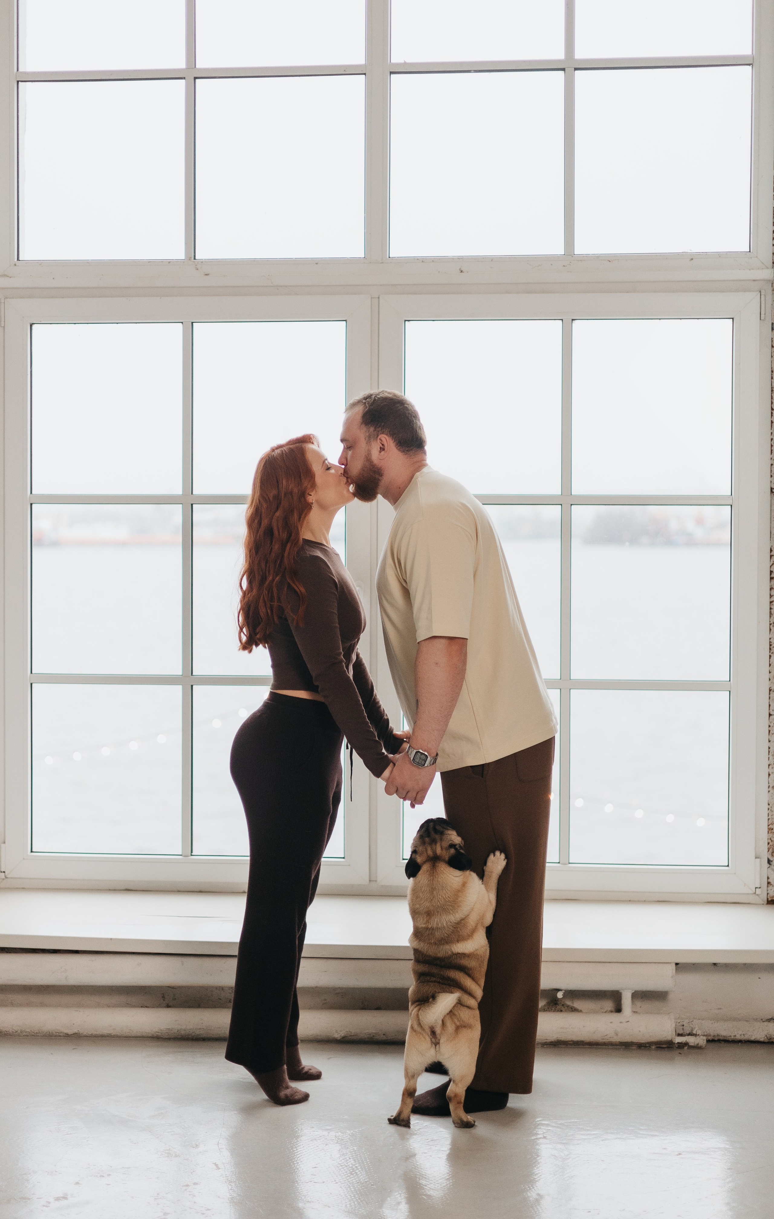 Полина, Артем и Гарри. Фотограф животных Евгения Верцинская