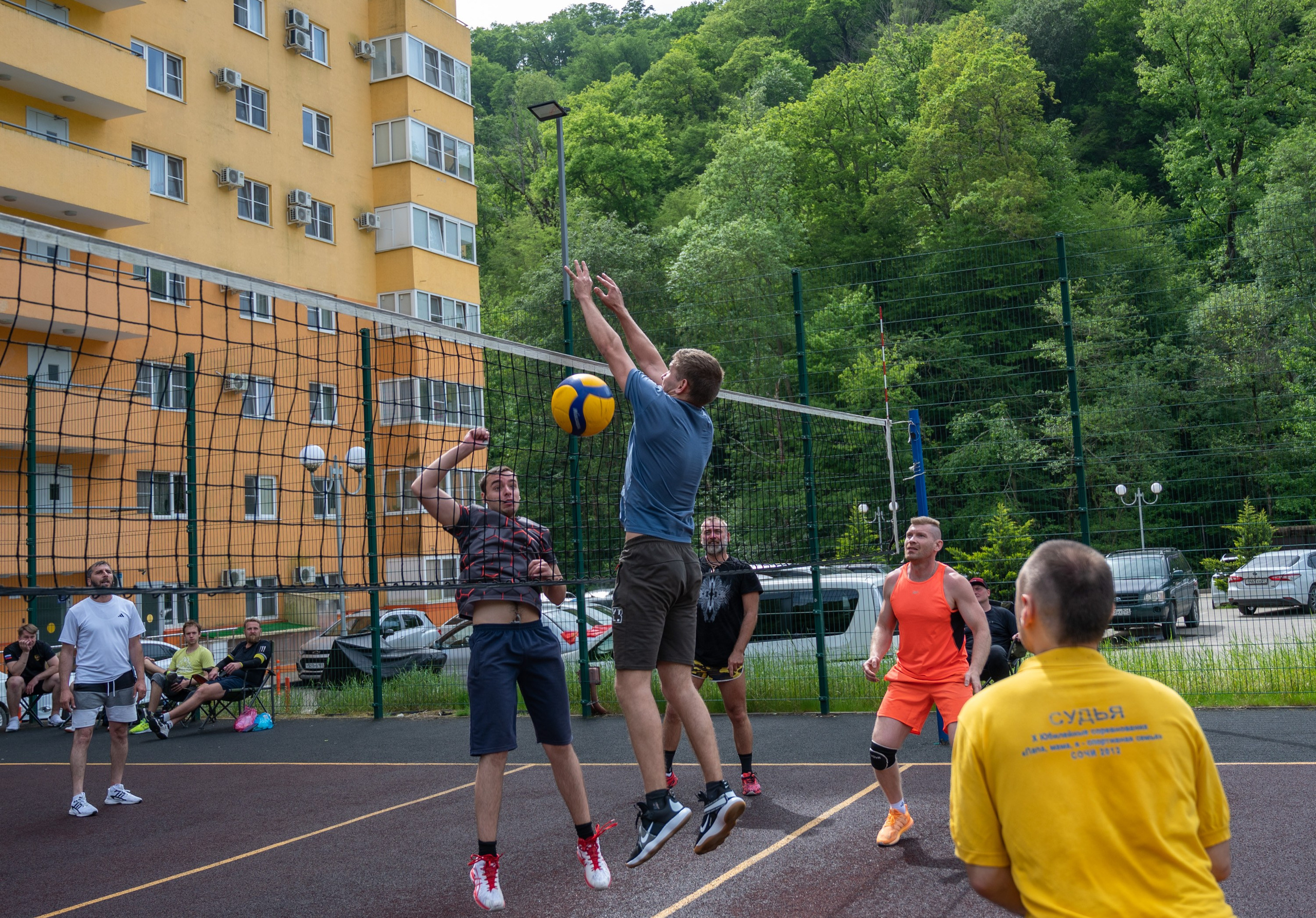Турнир по Волейболу. Фотографирую счастливых людей в Сочи