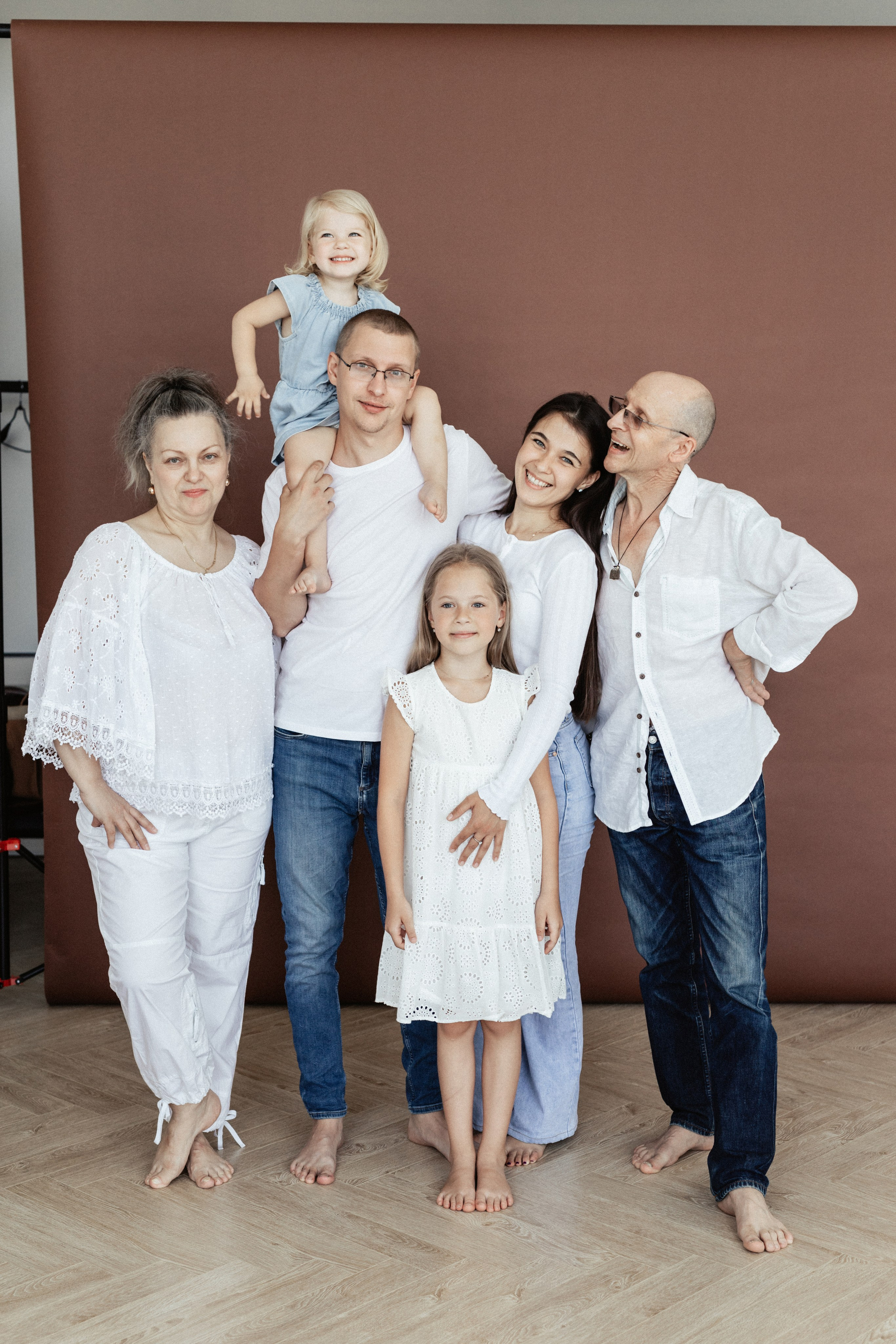 Три поколения. Женский и семейный фотограф Аксинья Кузьмина. Город Пенза