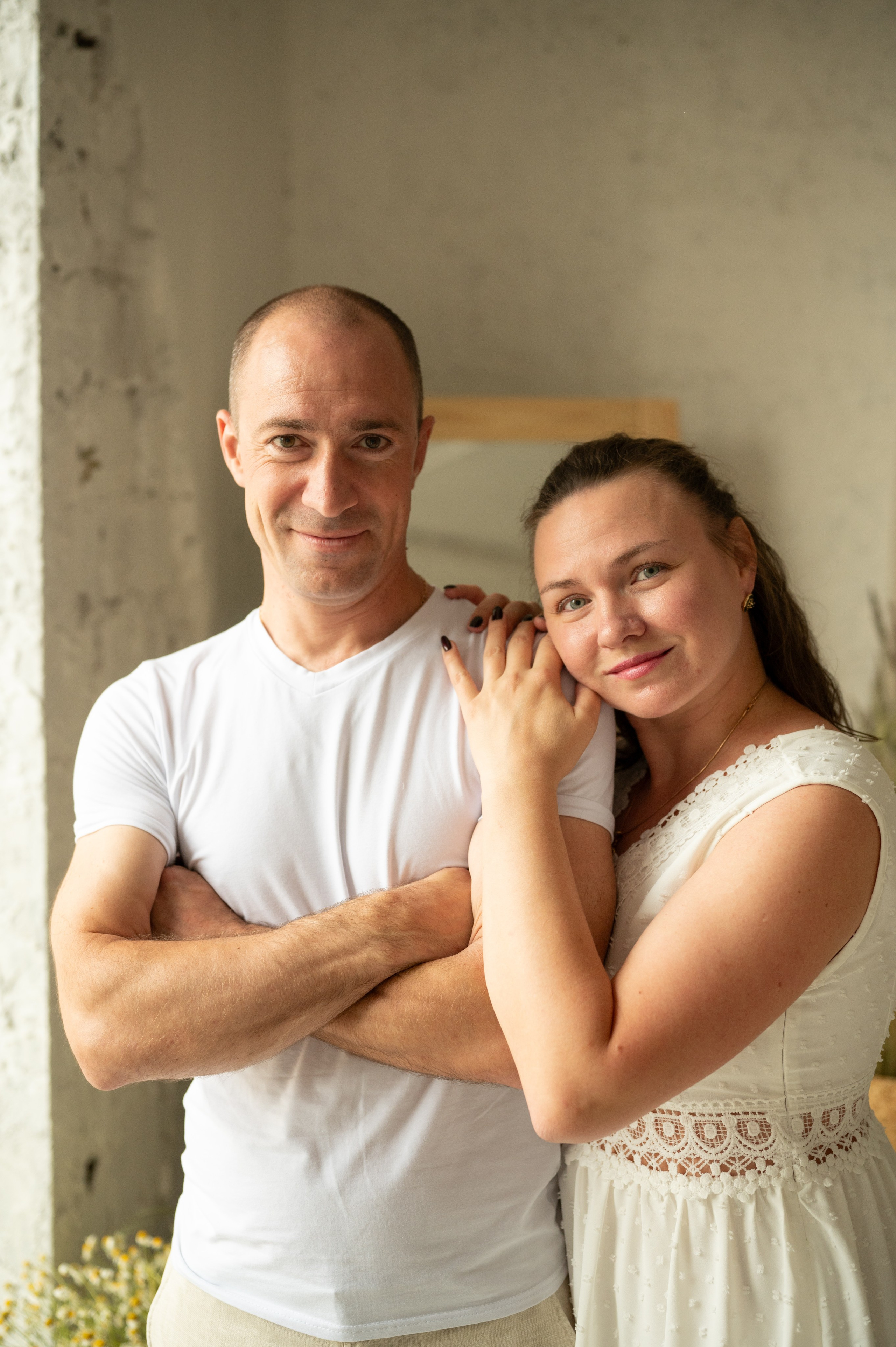 Семейная съемка в фотостудии «Воздух». Фотограф новорожденных, семейный детский в Тюмени Татьяна Морозова