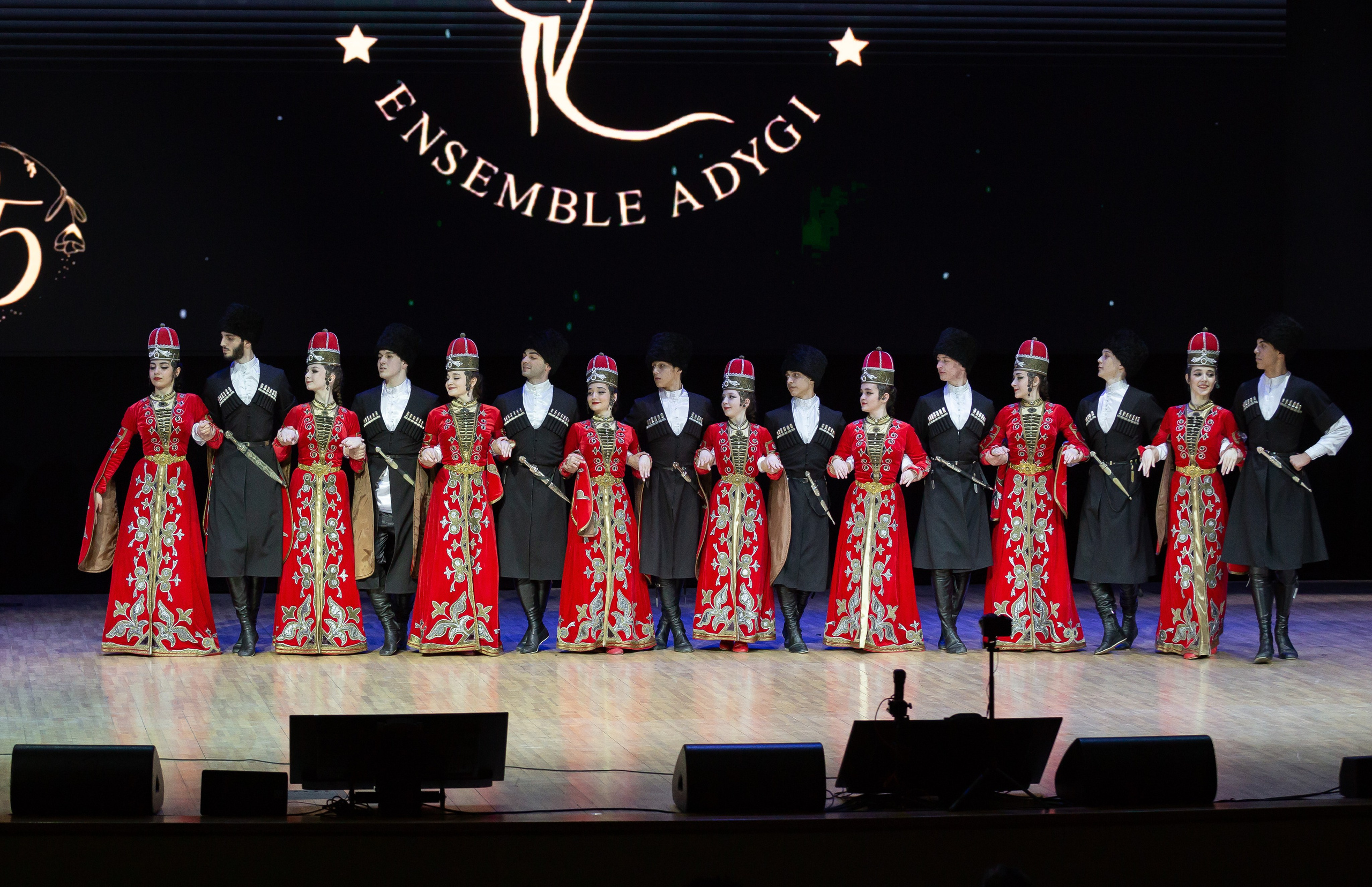 Юбилейный концерт танцевального коллектива «Адыги». Репортажный фотограф в Москве