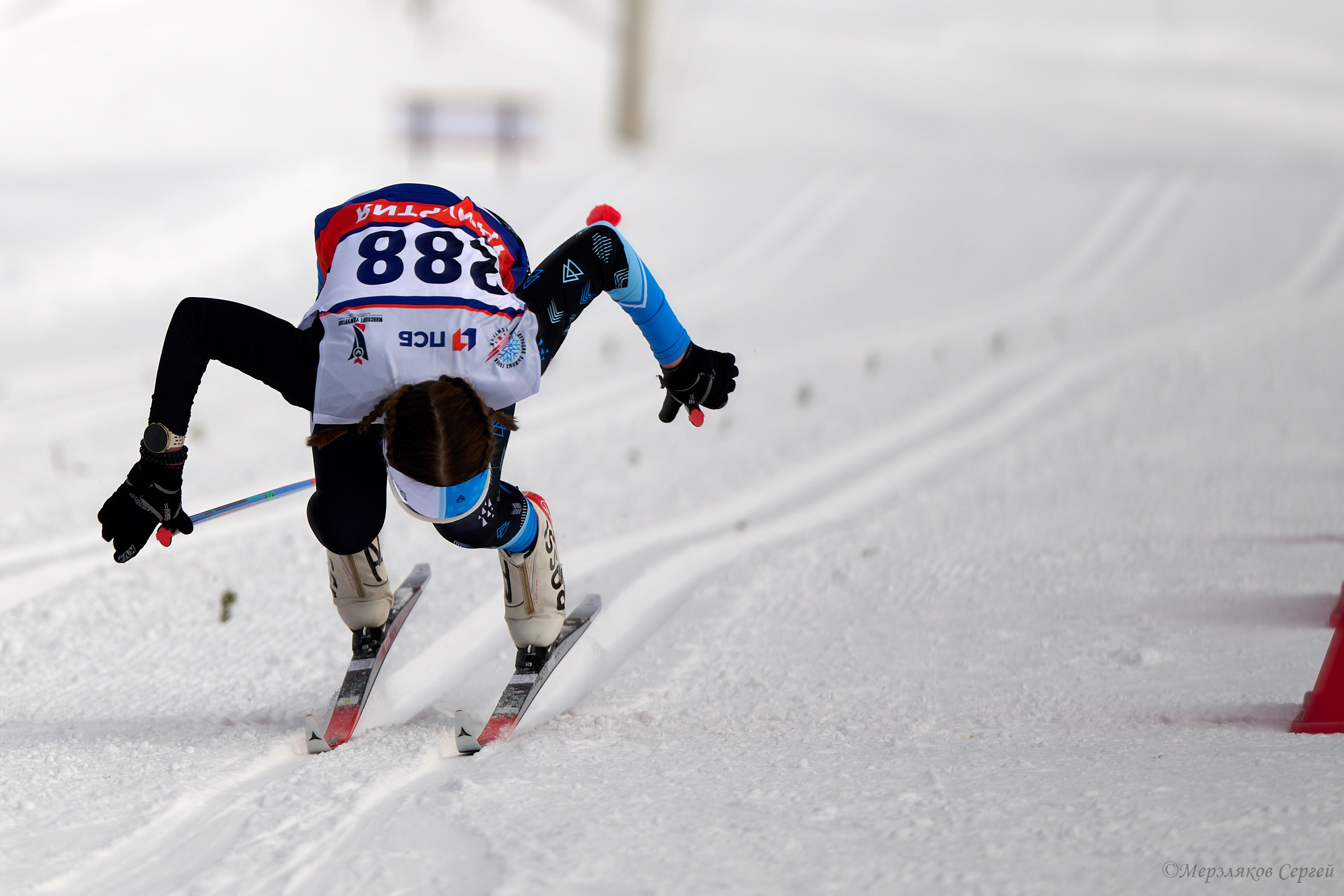 Всероссийские соревнования по лыжным гонкам «Пионерская правда». Ижевс. Спортивный репортажный фотограф в Ижевске Сергей Мерзляков