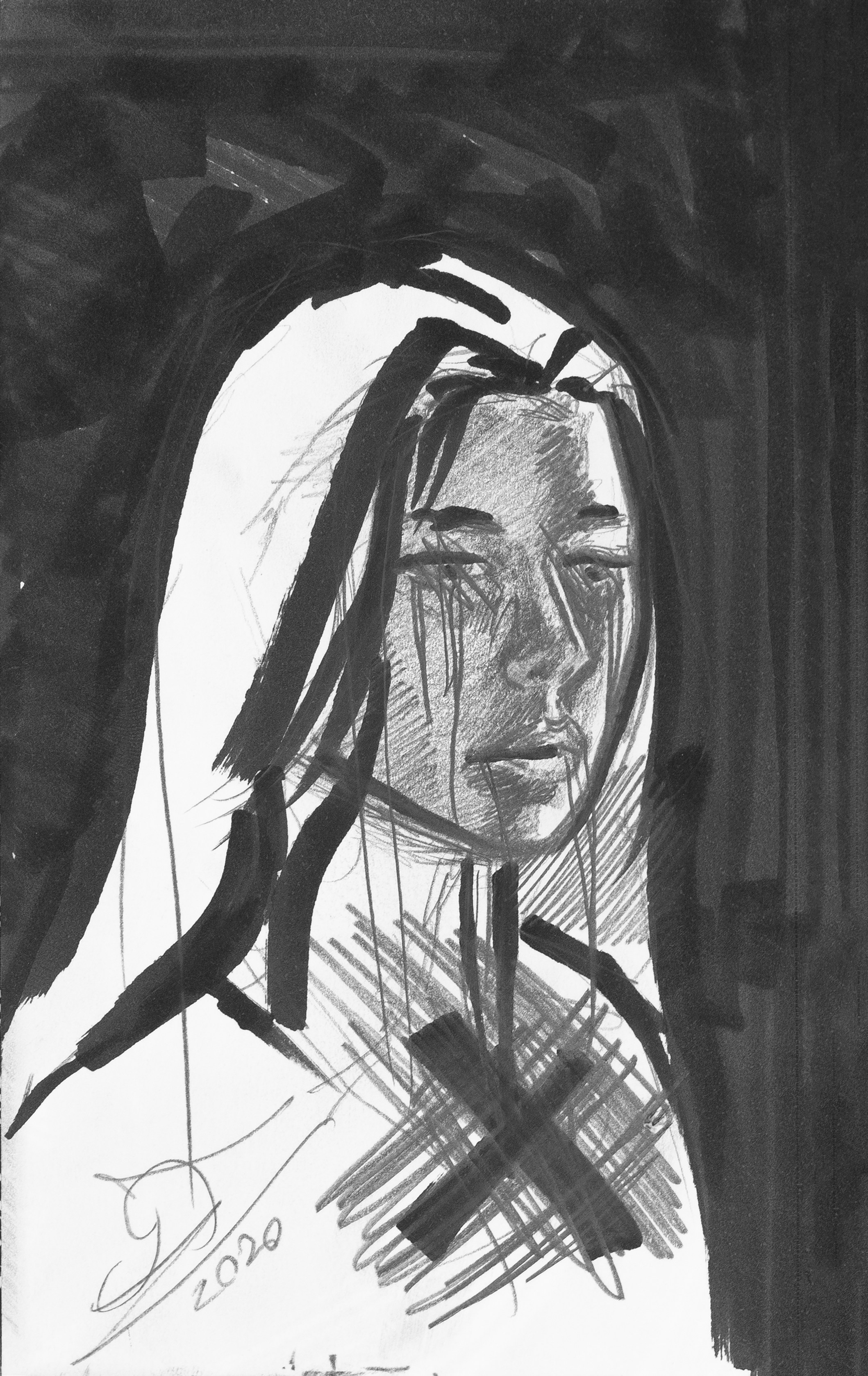 Графика. Художница Маргарита Гусак