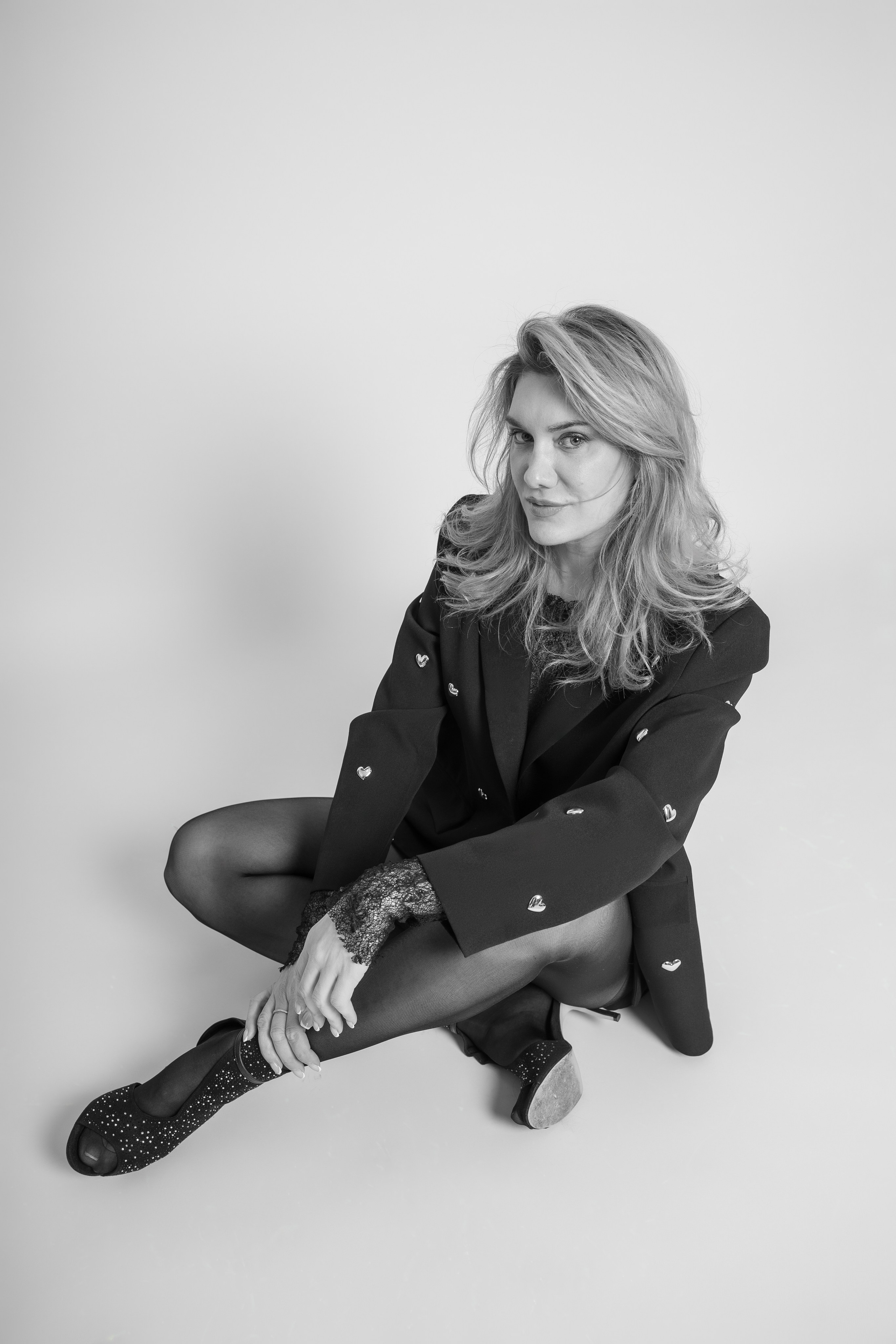 Черно-белая фотосессия