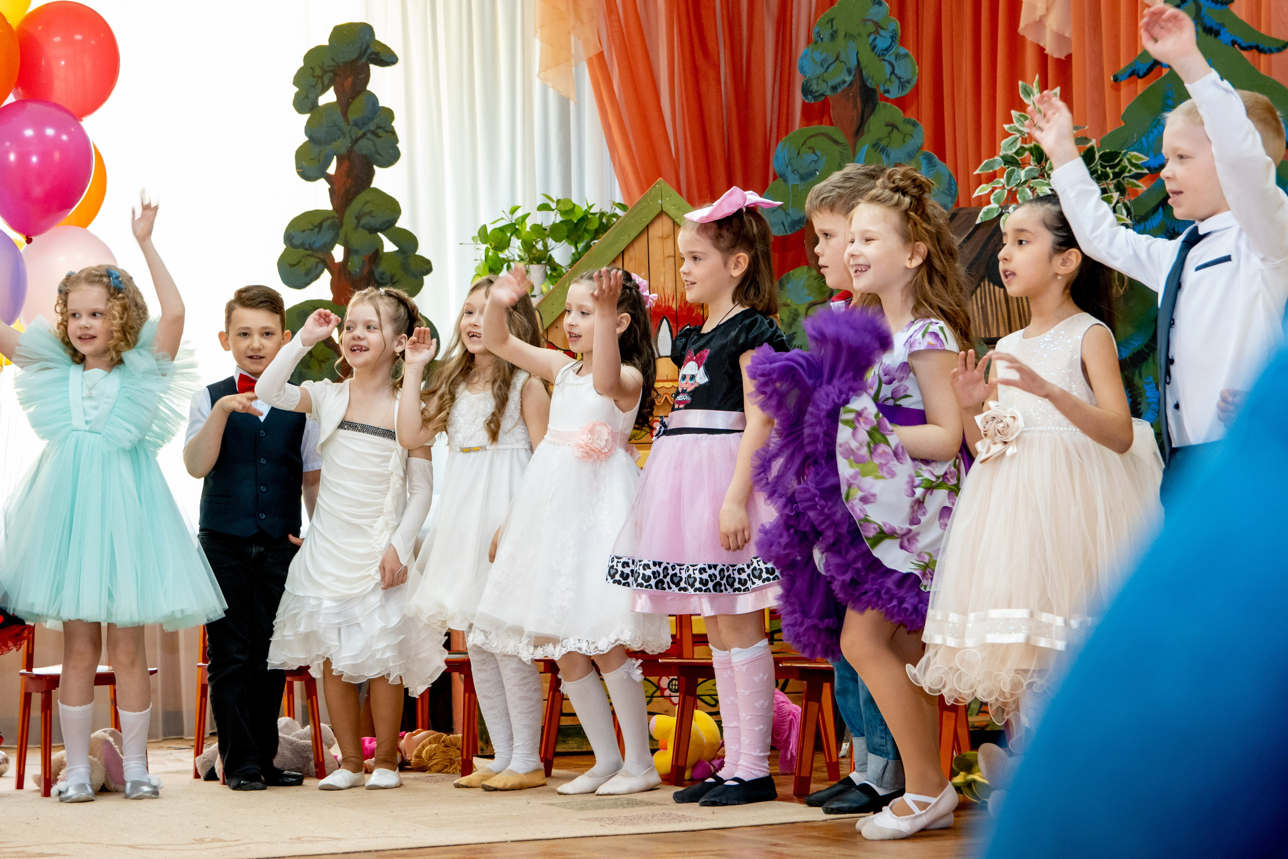 Съемки утренников. Выпускные альбомы в Обнинске