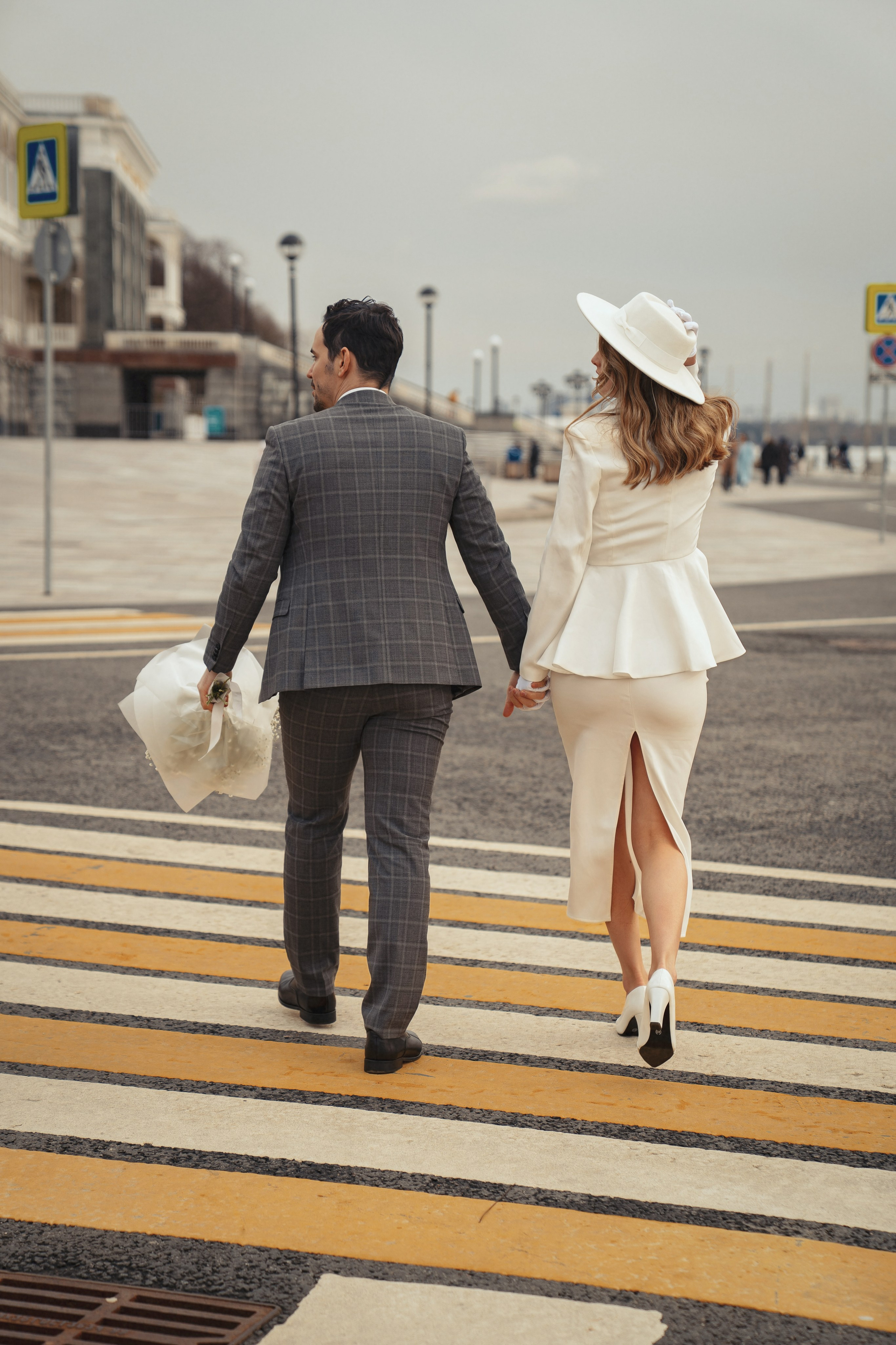 Свадебная прогулка на речном вокзале. Трубинова Екатерина | Семейный фотограф | Москва