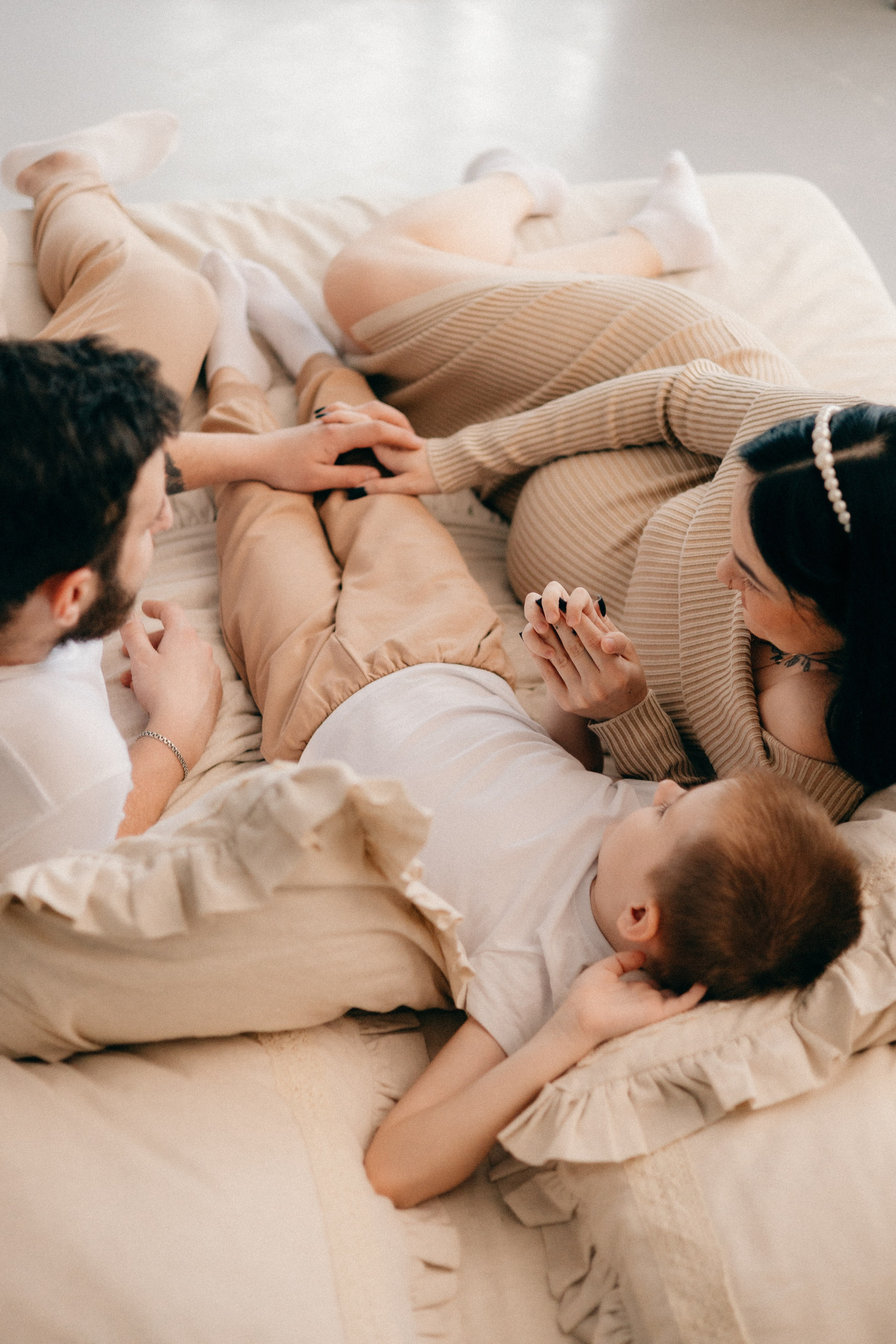 Евгения, Александр и Тимофей. Фотограф София Комкина