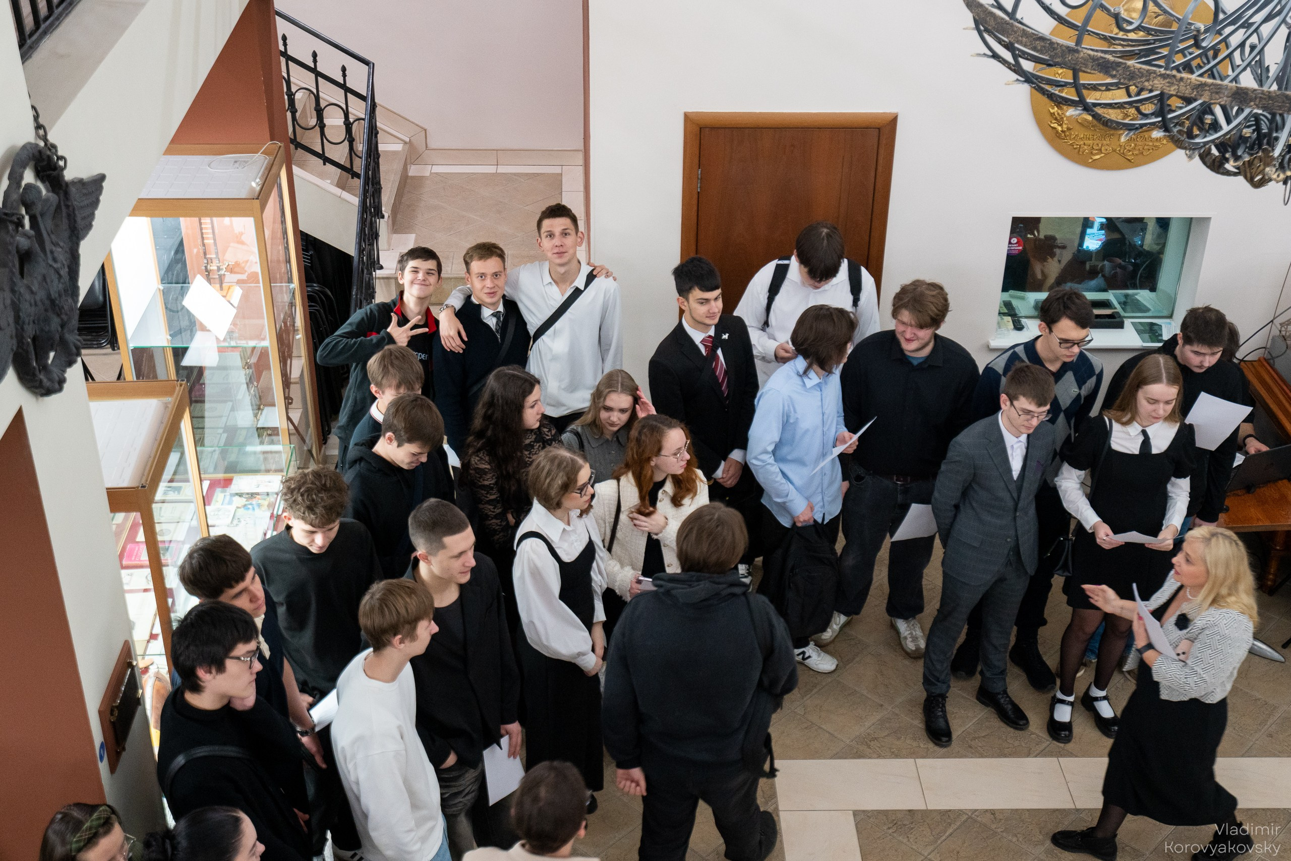 Посвящение в мостовики. Фотограф Владимир Коровяковский