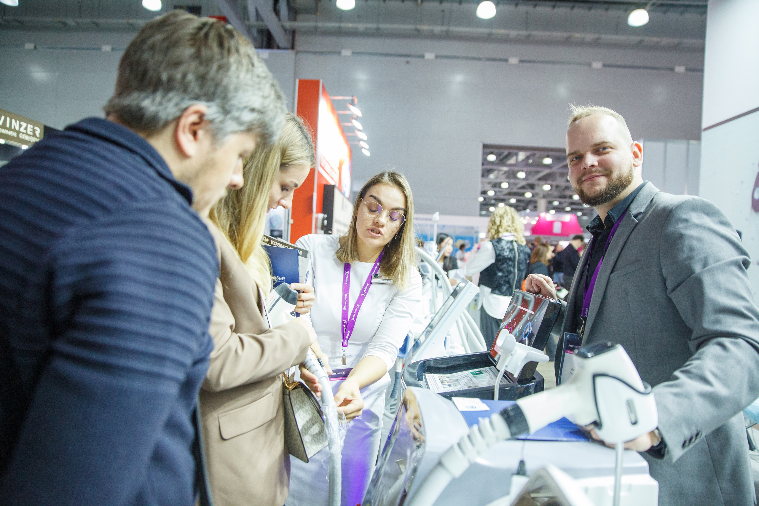 Выставка компаний Med Aesthetik и Sthetian. Фотограф в Москве Наталья Антипина