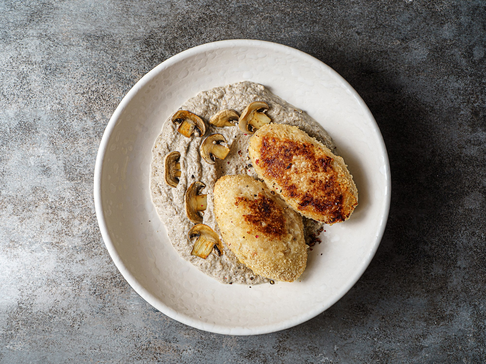 Котлеты из кальмара