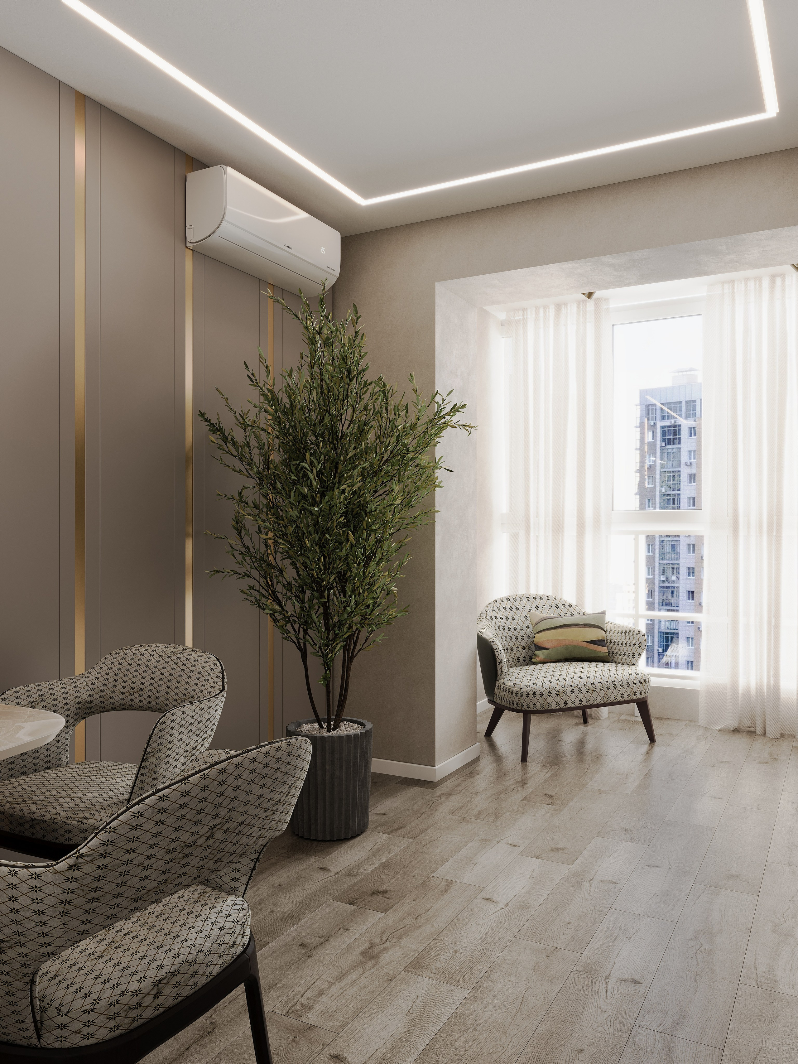 Квартира 133 кв. м. 3D визуализатор