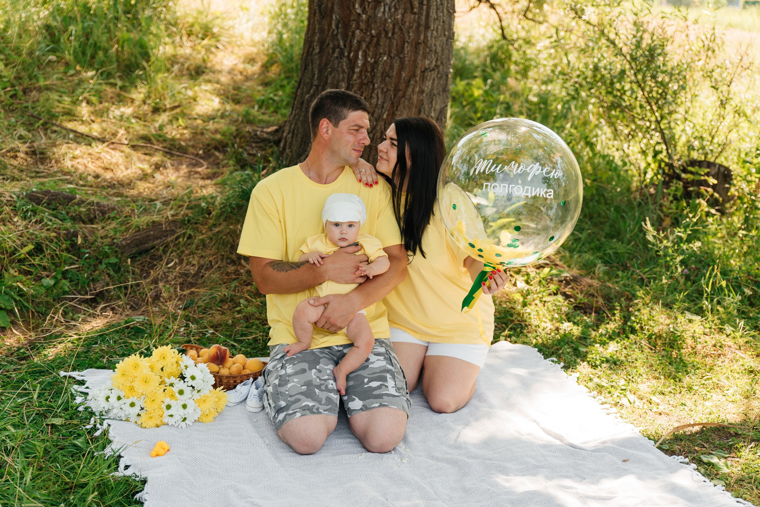 Полгодика Тимофея. Свадебный и семейный фотограф в Туле Анастасия Чаликова