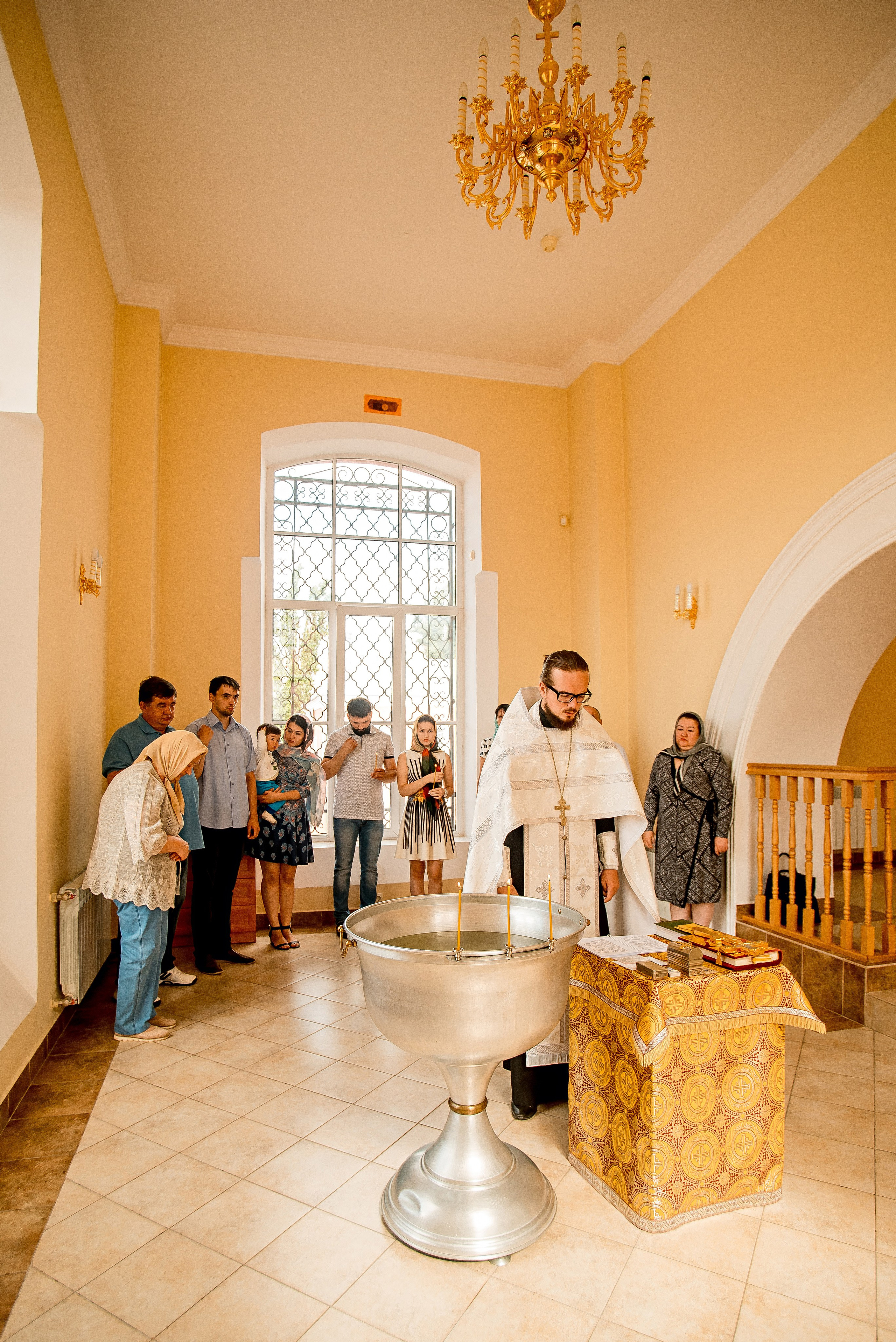 Крещение Матвея. Фотограф Мария Стрелкова