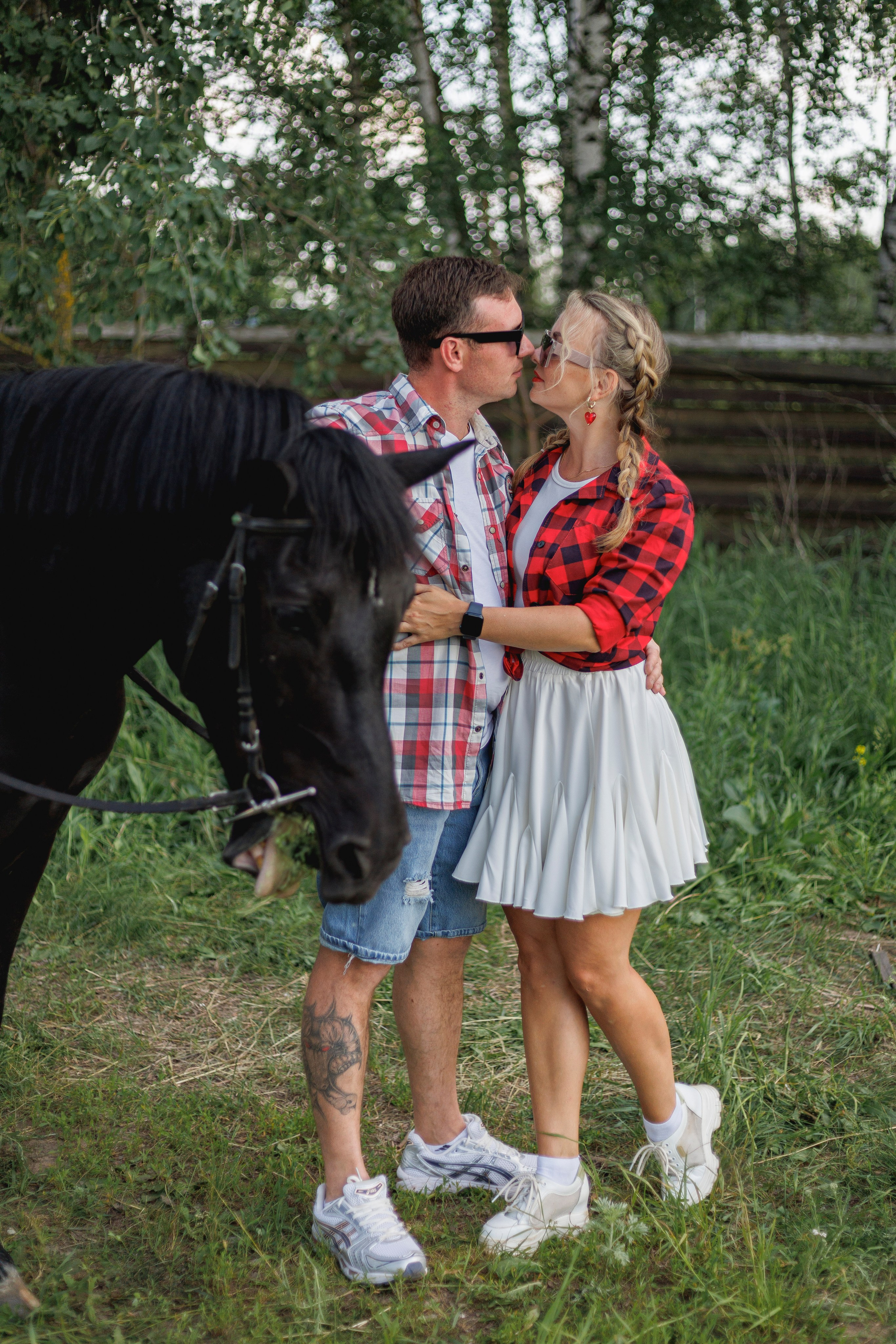 Семейная прогулка с лошадкой. Семейный и детский фотограф в Рязани Васюгова Мария