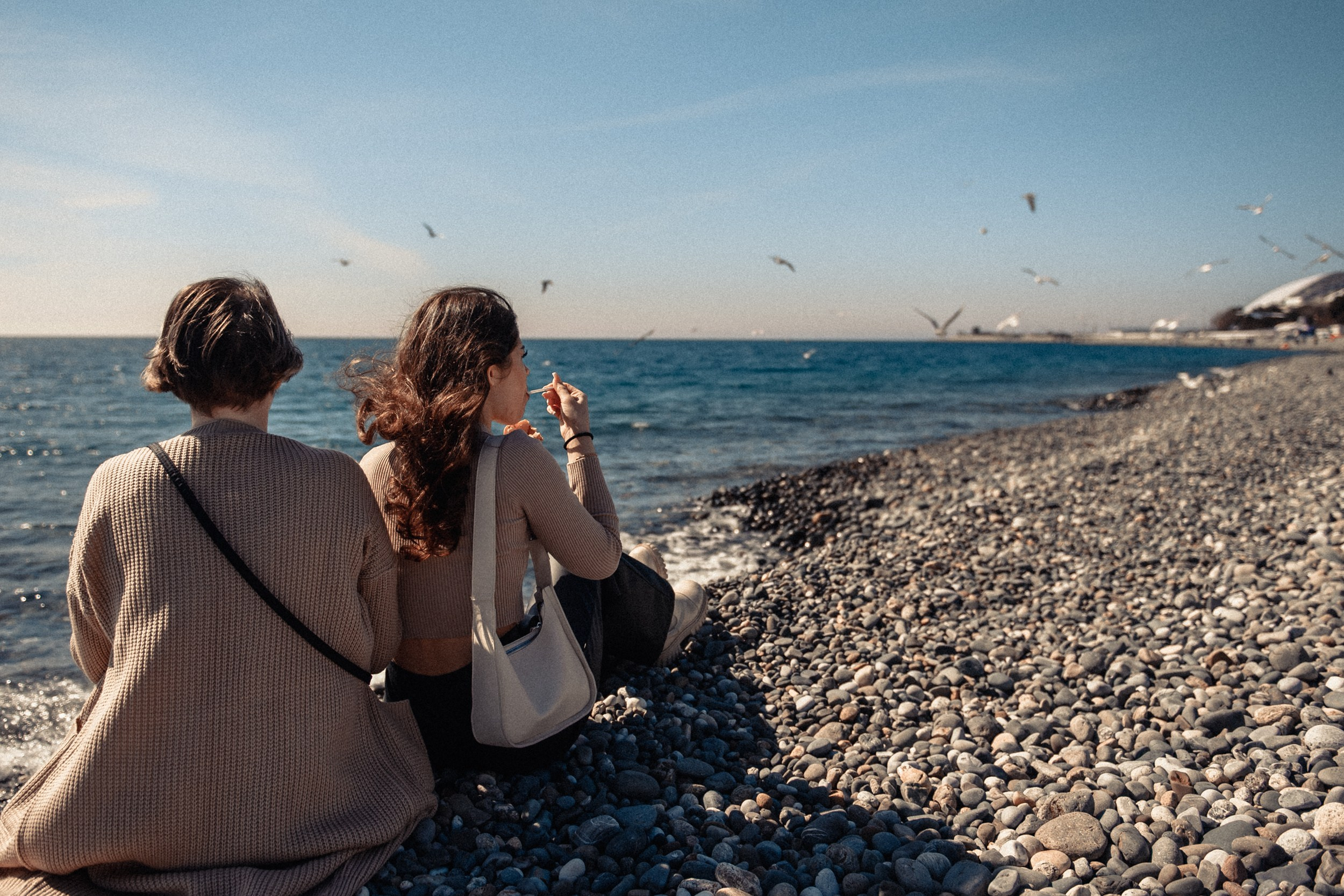 Мама и дочка, море для двоих. Свадебный и семейный фотограф София Невская