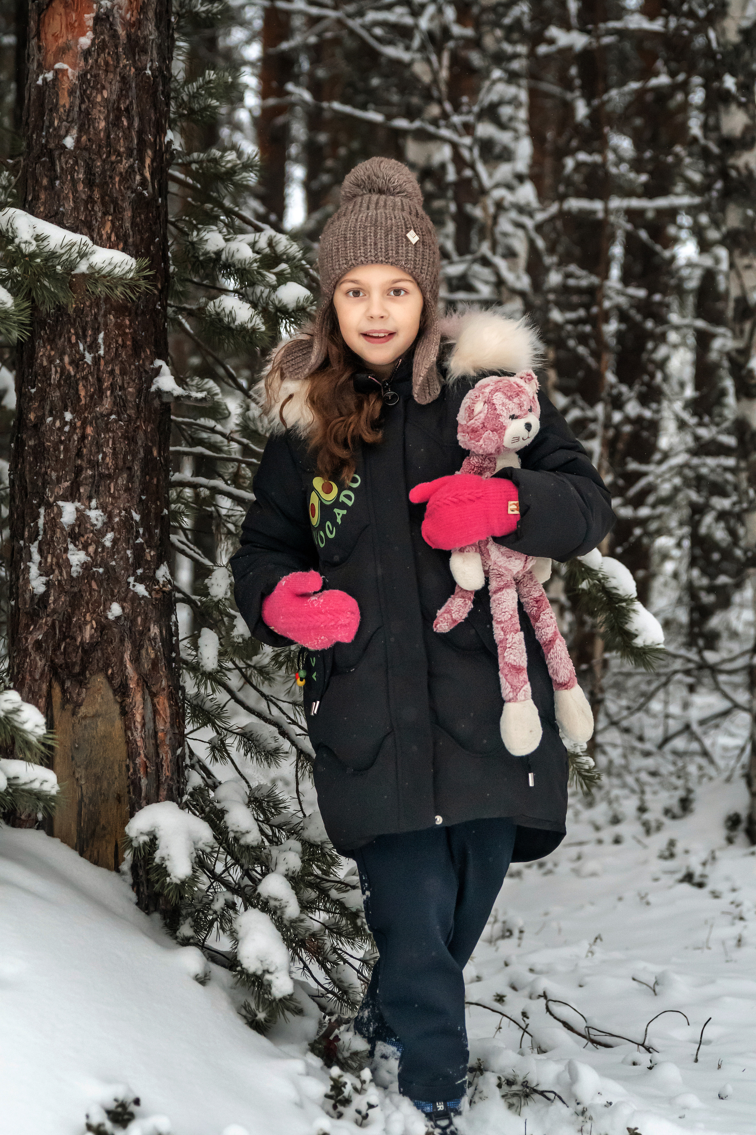 Яна с доченьками. Фотограф в с. Ижма Республика Коми Терентьев Сергей