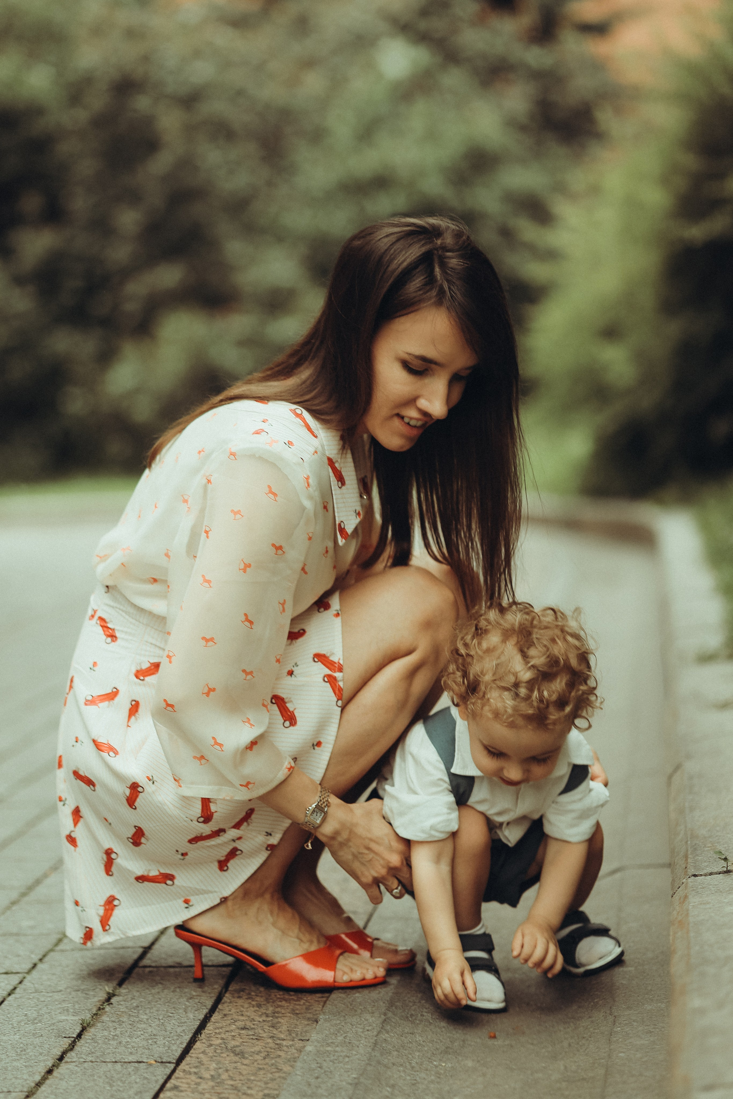Прогулка у Кремля. Семейный и детский фотограф в Москве Анастасия Меликова