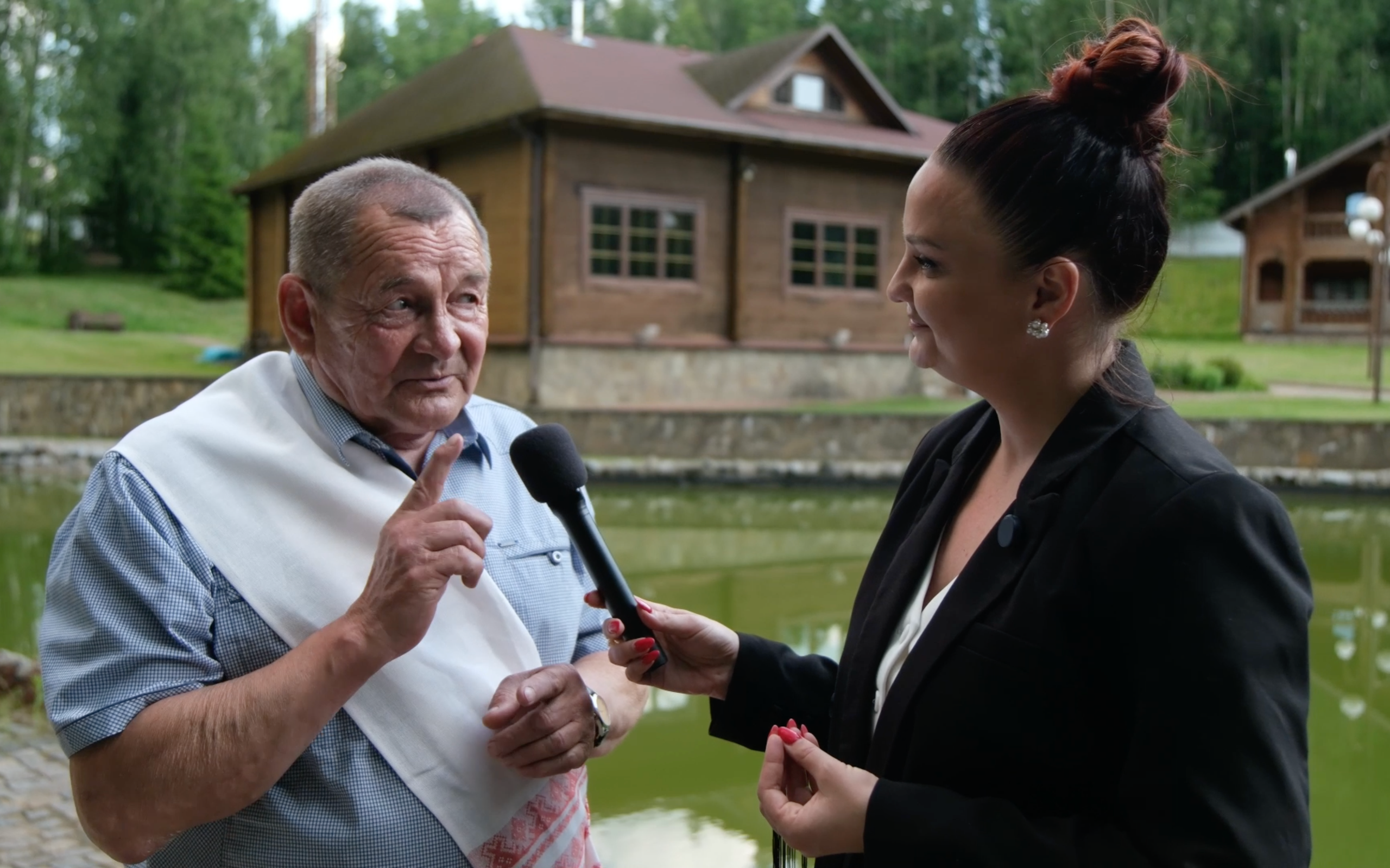 Свадебное SDE интервью в Сосновое. Репортажный видеограф Илья Сухоносиик