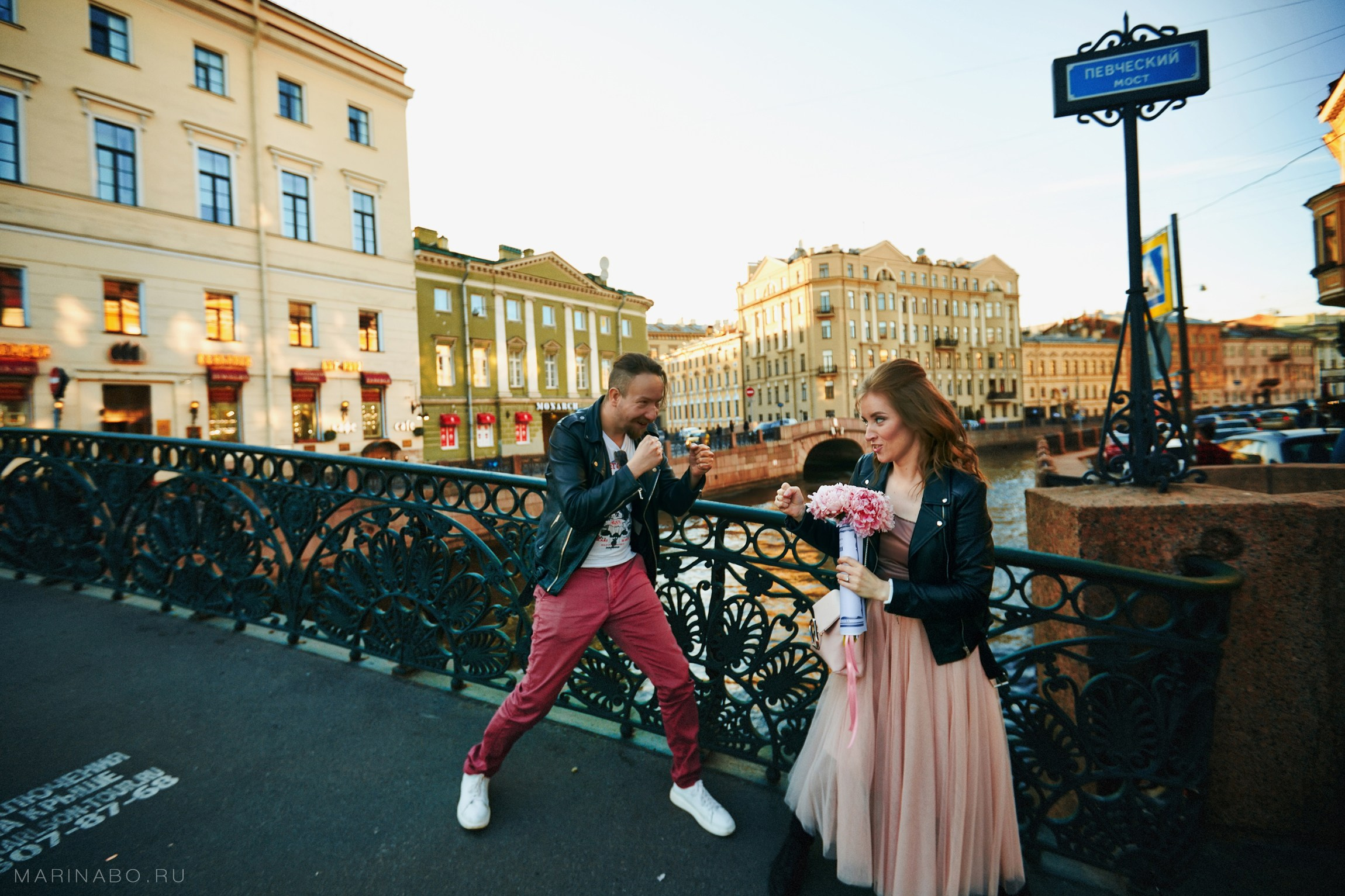 Леша и Оля - прогулочная фотосъемка в Санкт-Петербурге. Семейный Lifestyle фотограф в Санкт-Петербурге Марина Бокшицкая
