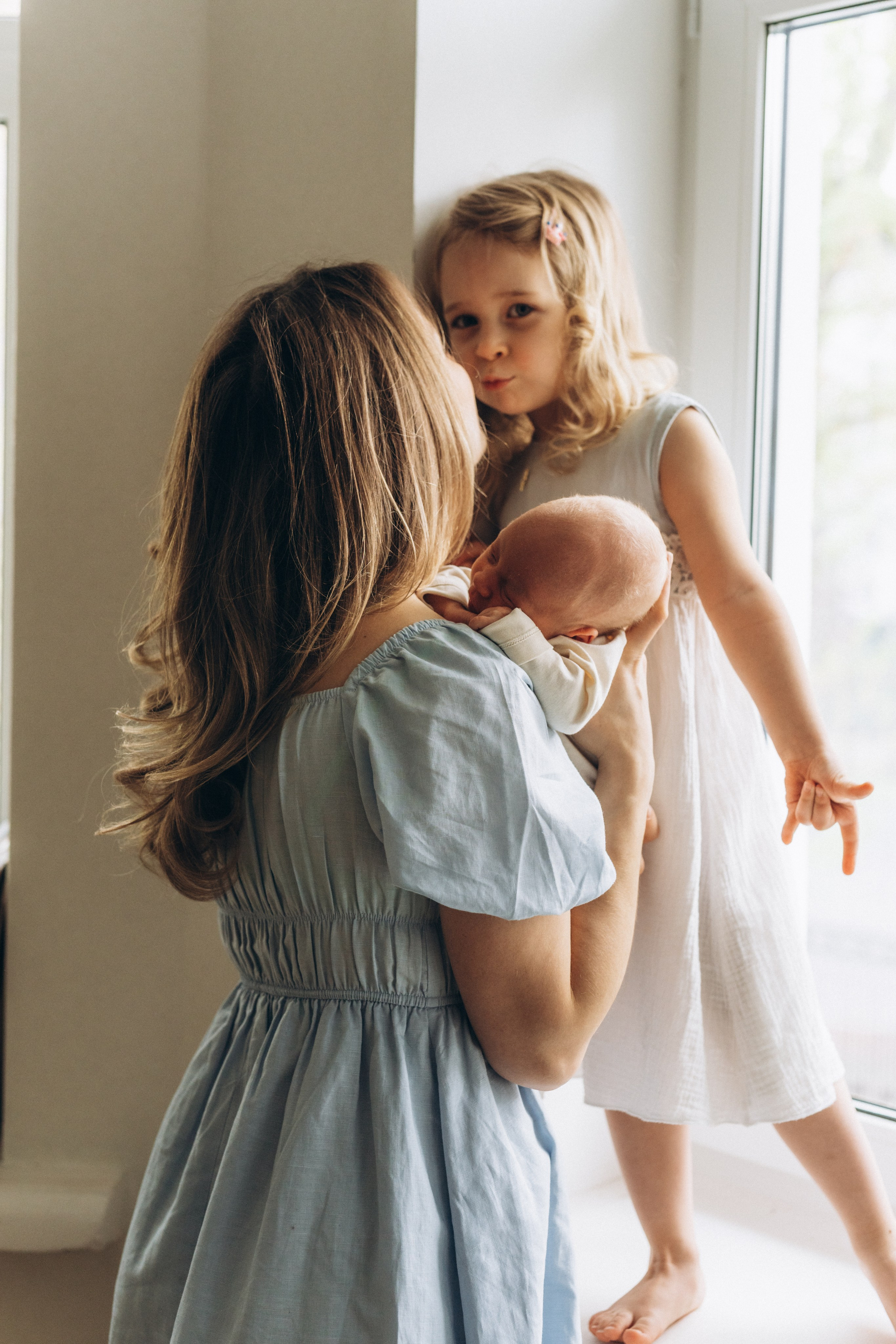 Новорожденный малыш Сева