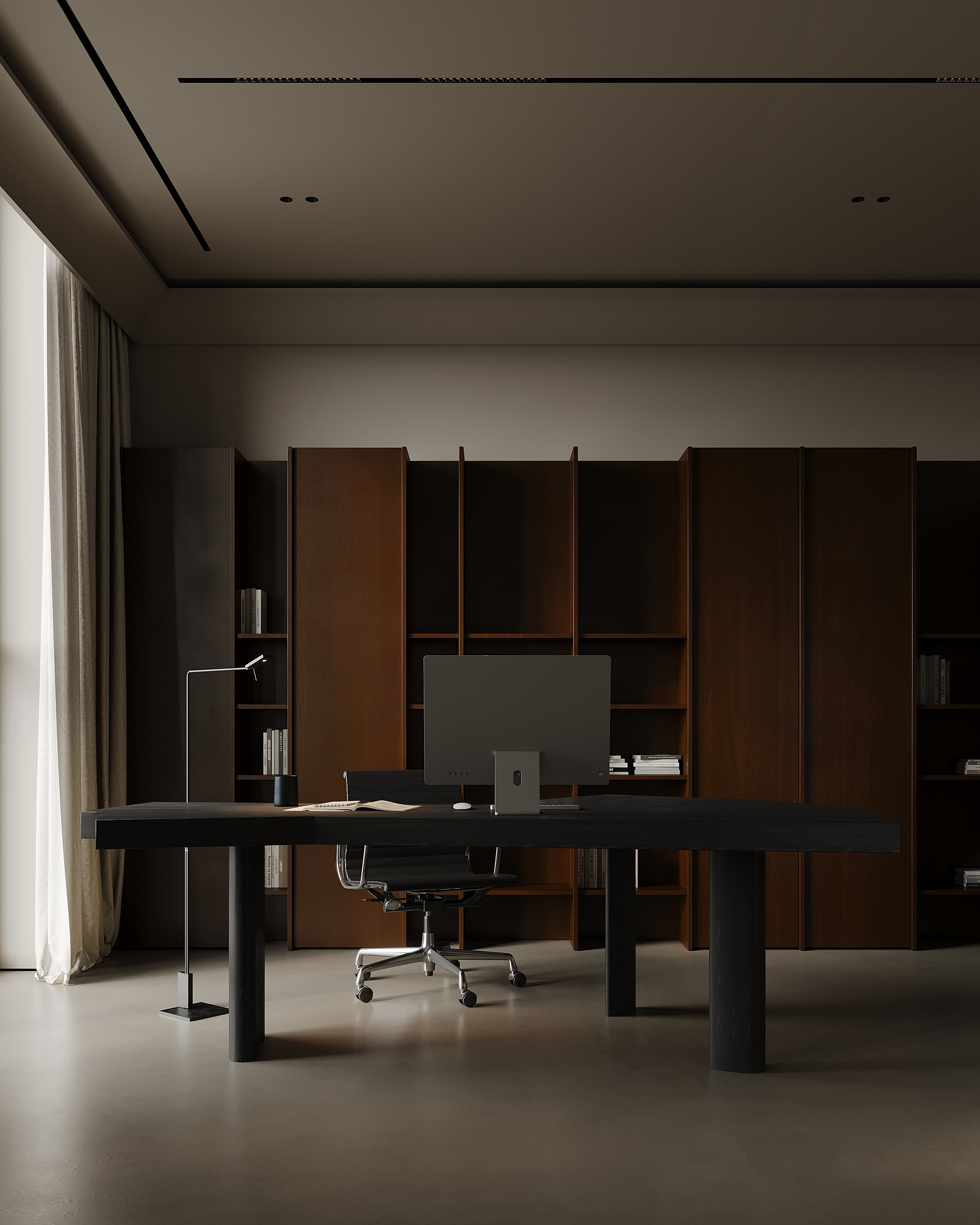 Home office. INTERIOR DESIGN AND VISUALIZATION