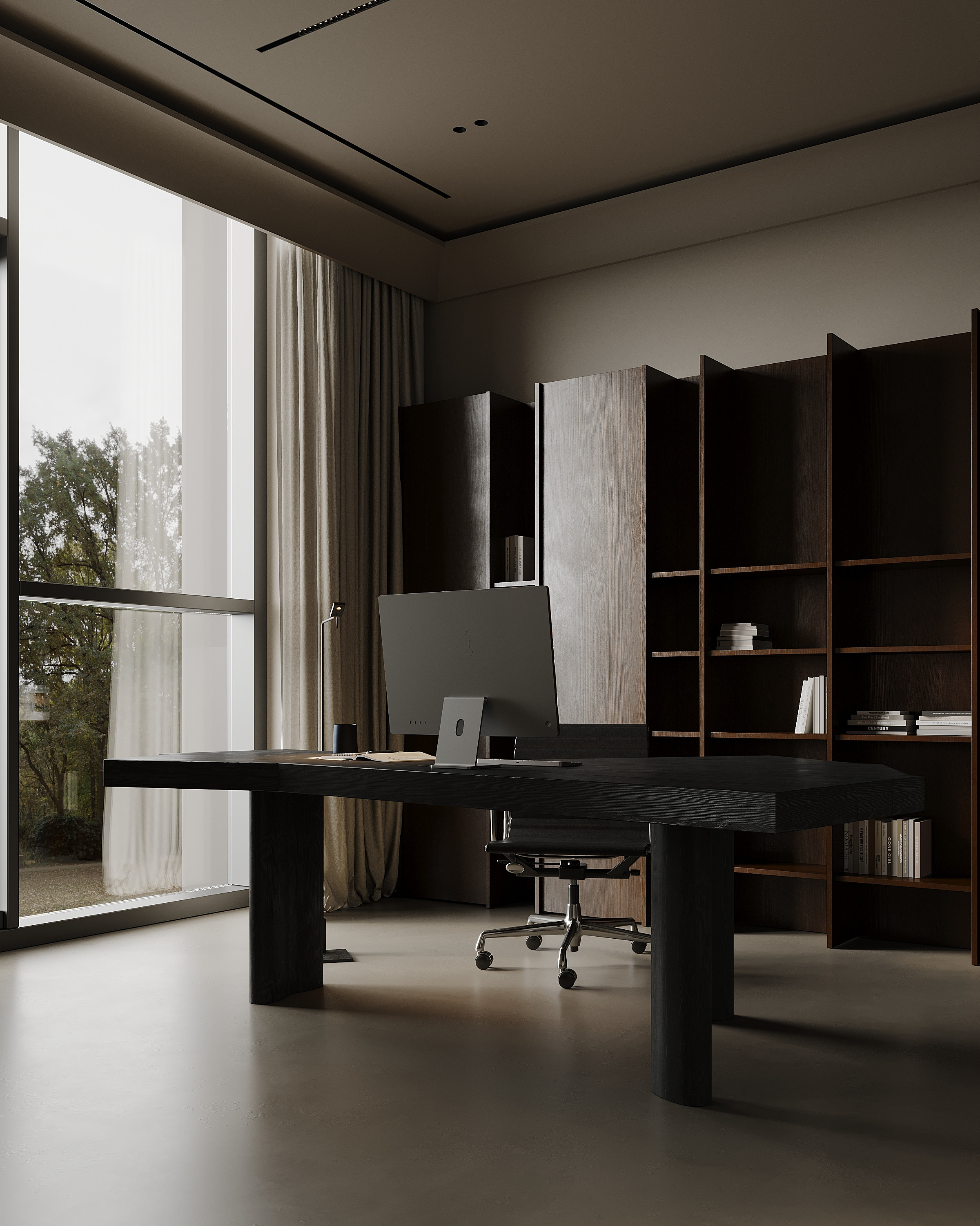 Home office. INTERIOR DESIGN AND VISUALIZATION