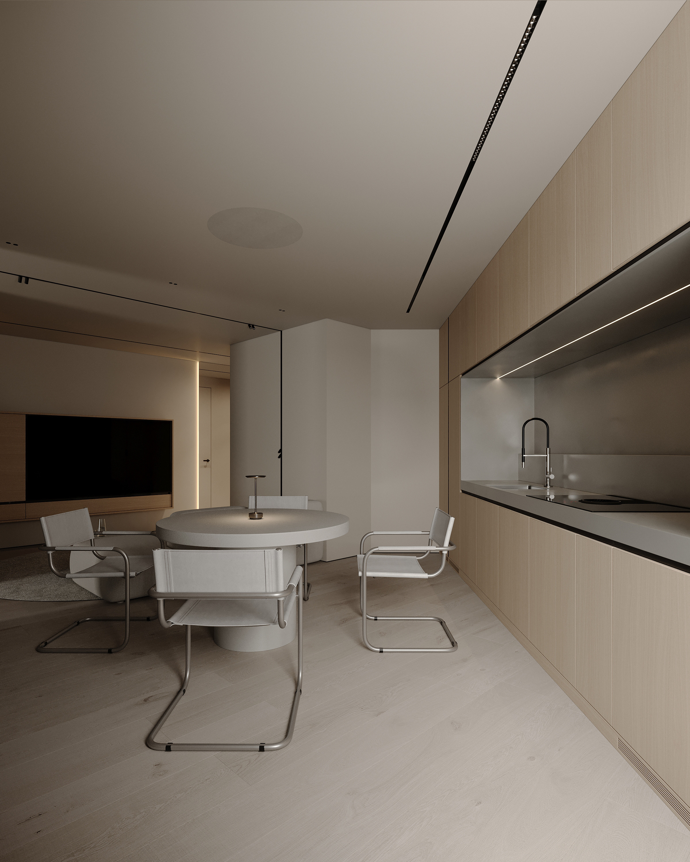 Yantarny. INTERIOR DESIGN AND VISUALIZATION