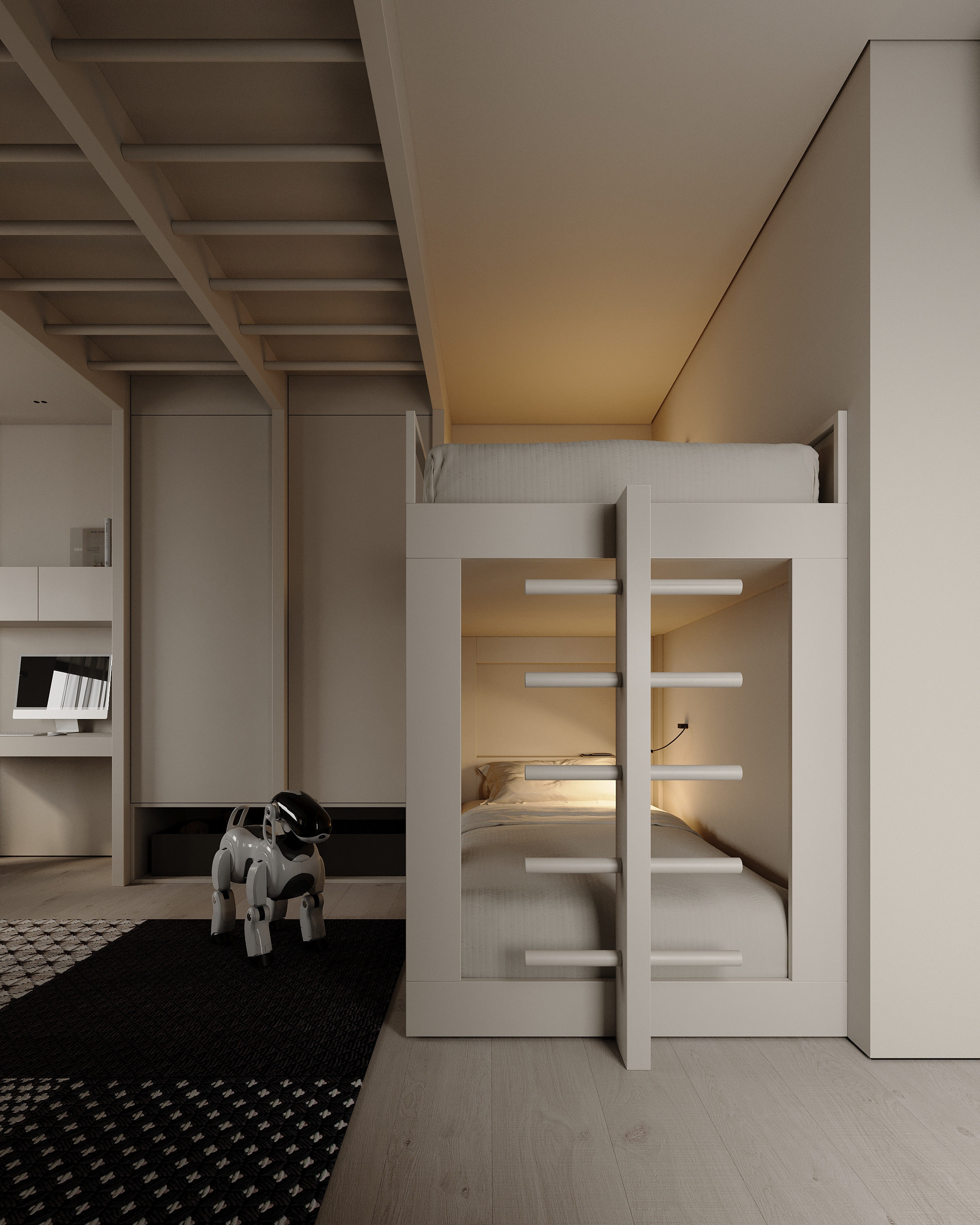 Yantarny. INTERIOR DESIGN AND VISUALIZATION