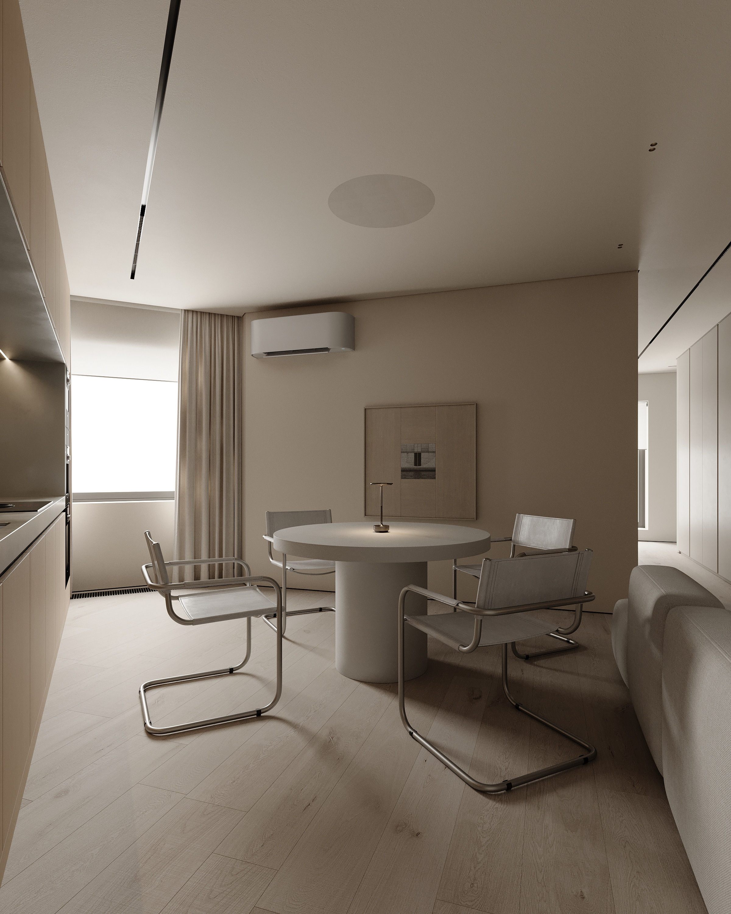 Yantarny. INTERIOR DESIGN AND VISUALIZATION