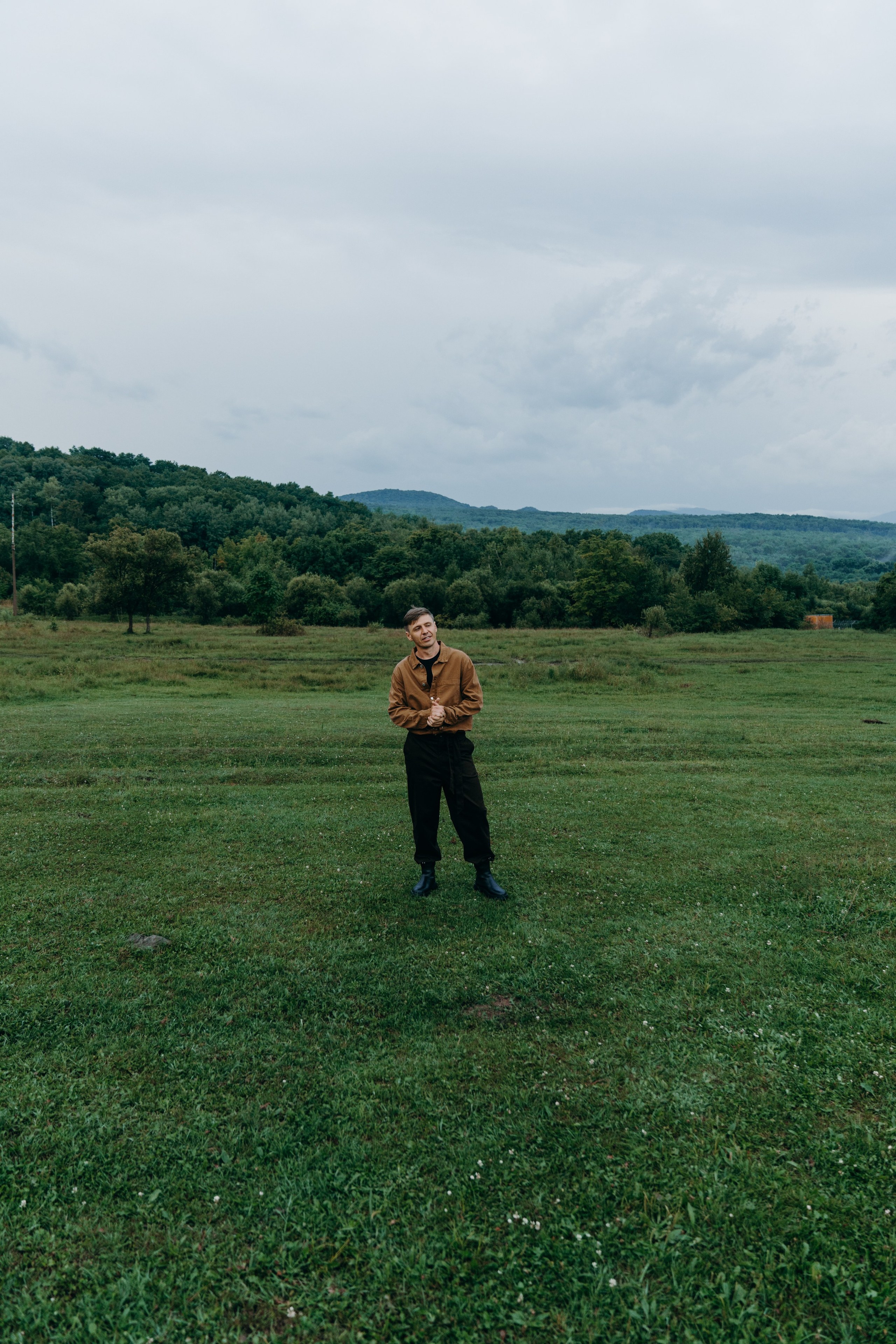 Уличная съёмка для Максима