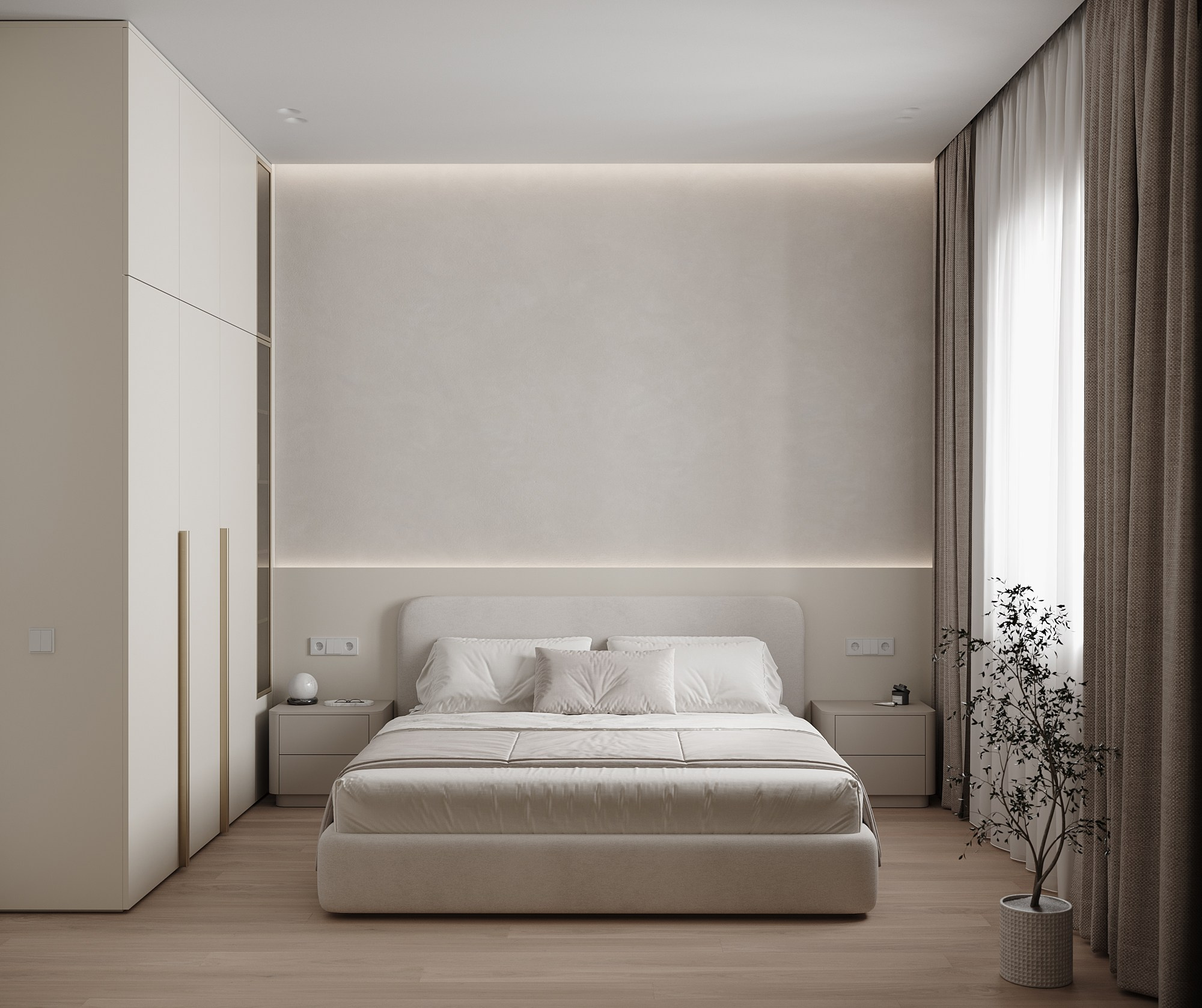 Визуализация интерьера дома в деревне Подосье. 3d визуализатор marybond3d