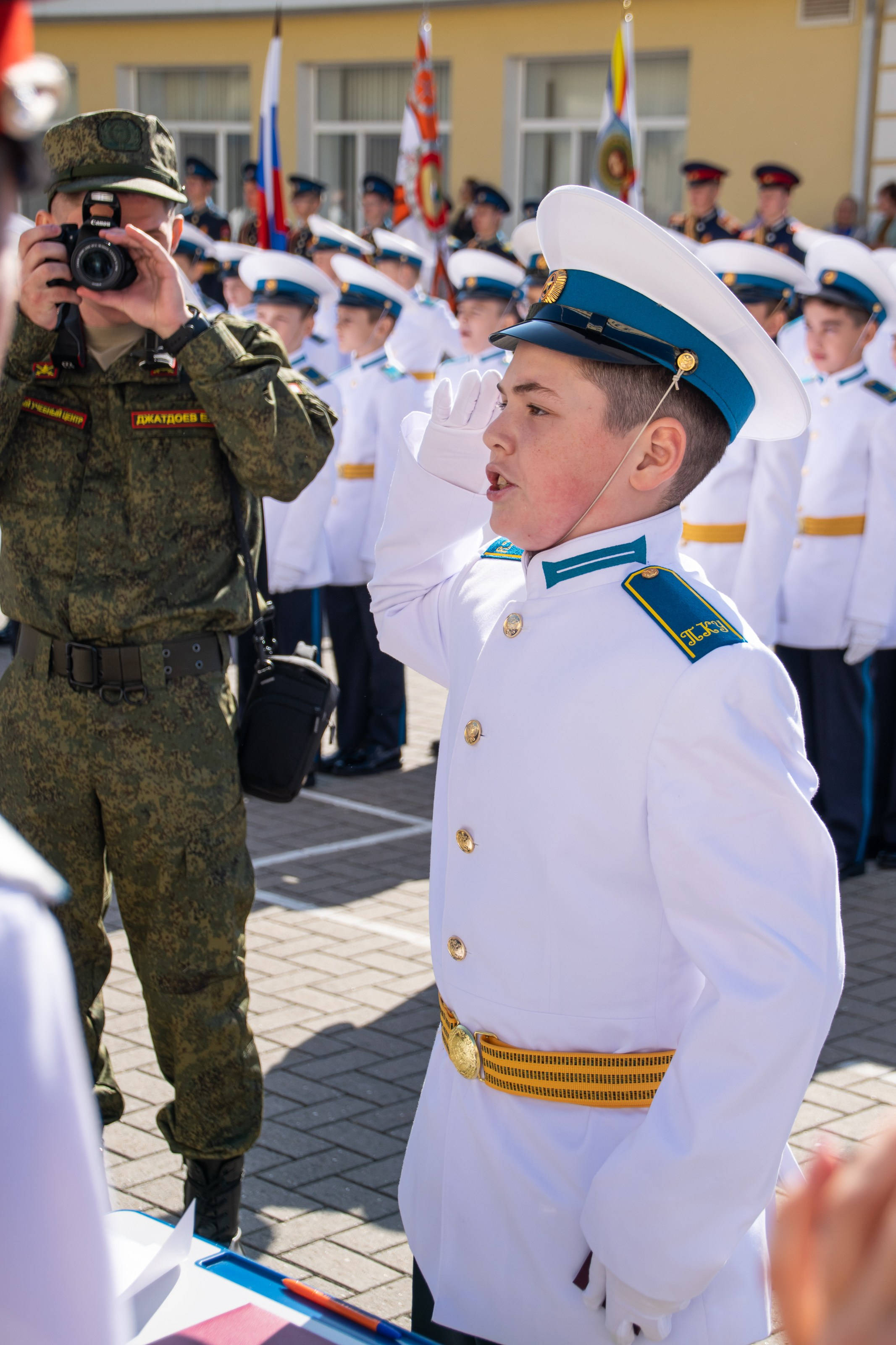 Присяга в кадетском училище. Репортажный фотограф в Ставрополе