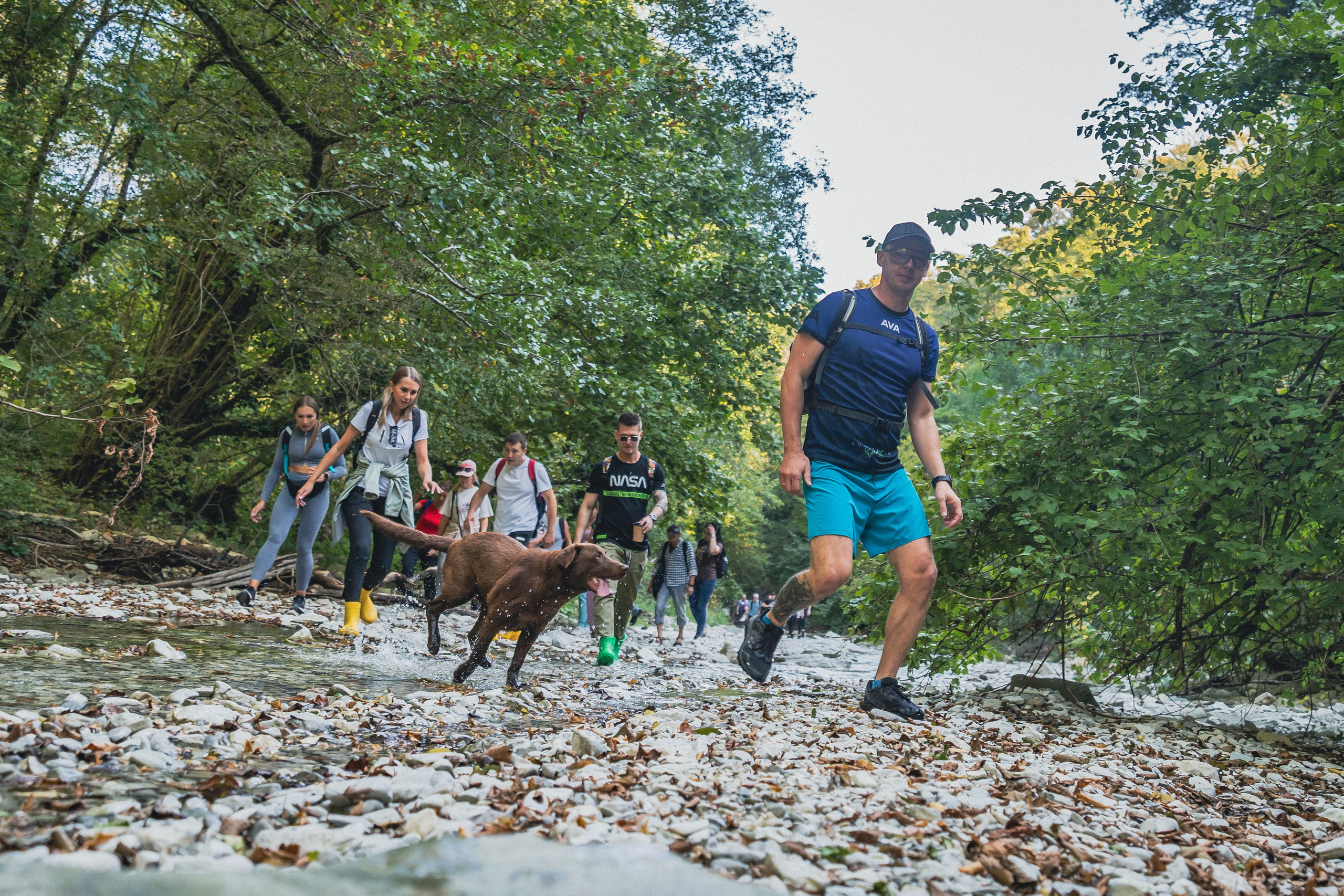 Поход на Полковничьи водопады АСК 26.09.23. Репортажный фотограф в Краснодаре Рындин Дмитрий