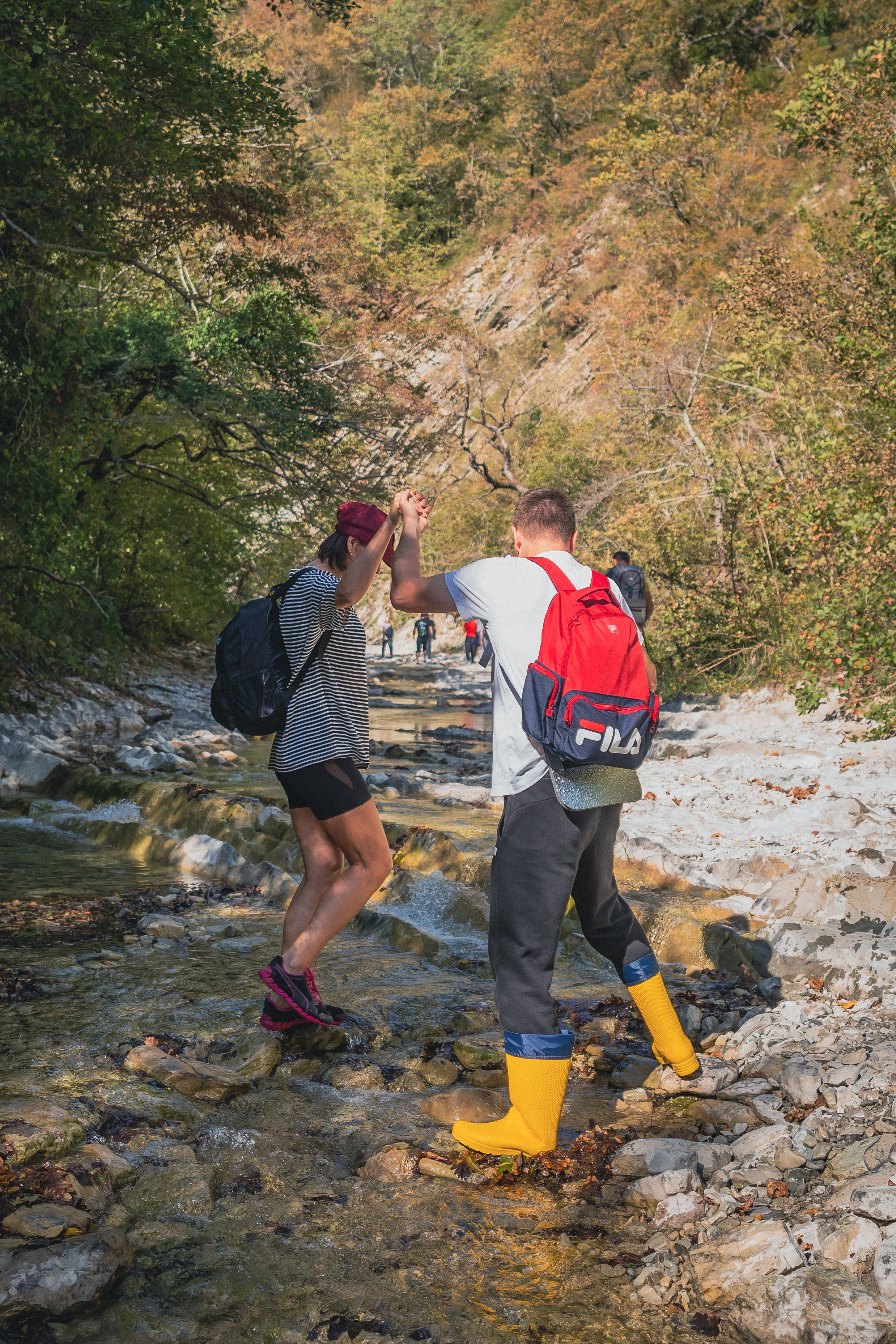 Поход на Полковничьи водопады АСК 26.09.23. Репортажный фотограф в Краснодаре Рындин Дмитрий