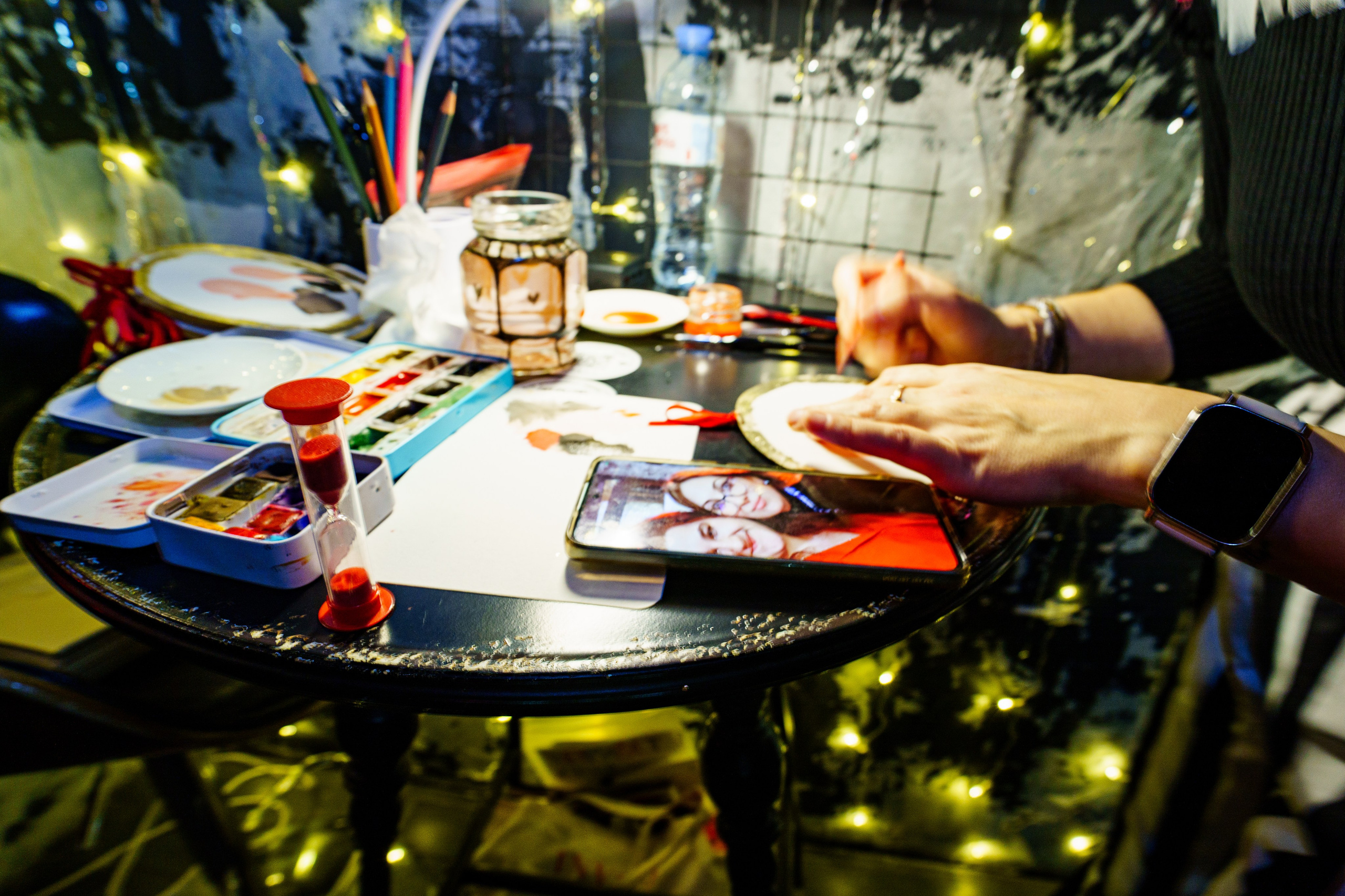 Репетиция Нового года в Баре Разбитых сердец. Концертный и репортажный фотограф в Санкт-Петербурге Слава Пахомов