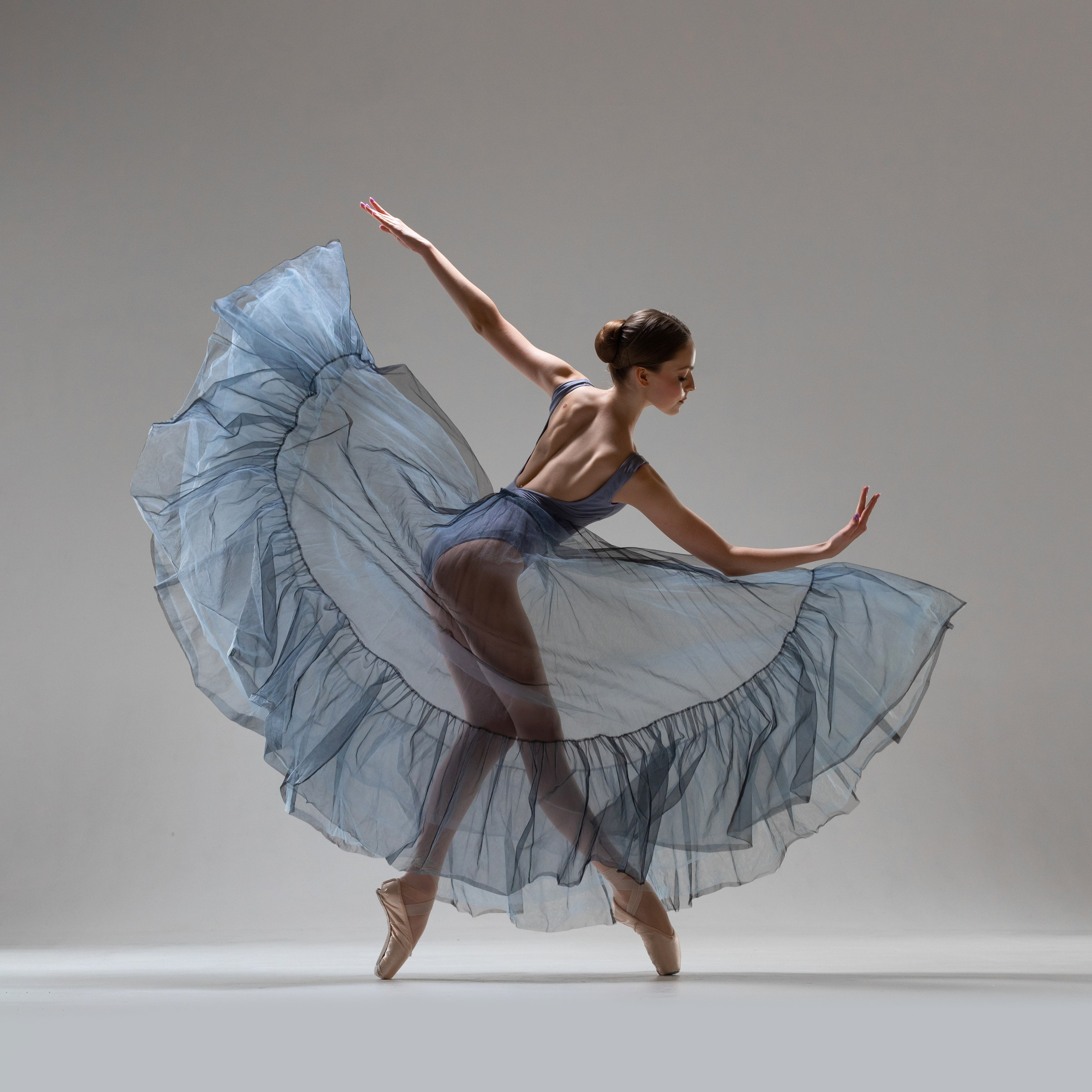 Балетная съёмка на белой циклораме и фонах. Балетный фотограф Алина Ханько — Душа Балета