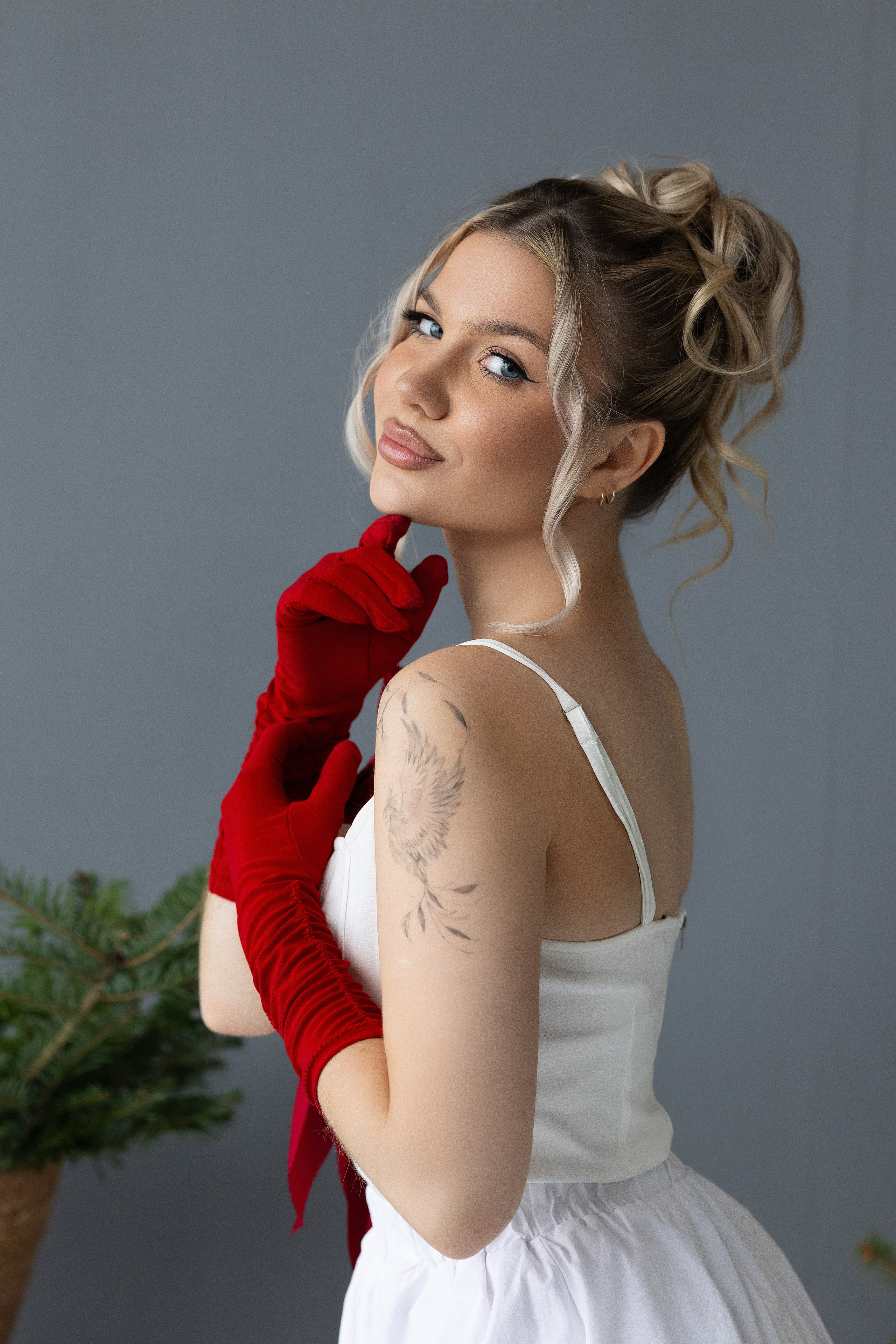 Женский портрет в студии. Фотограф Минск