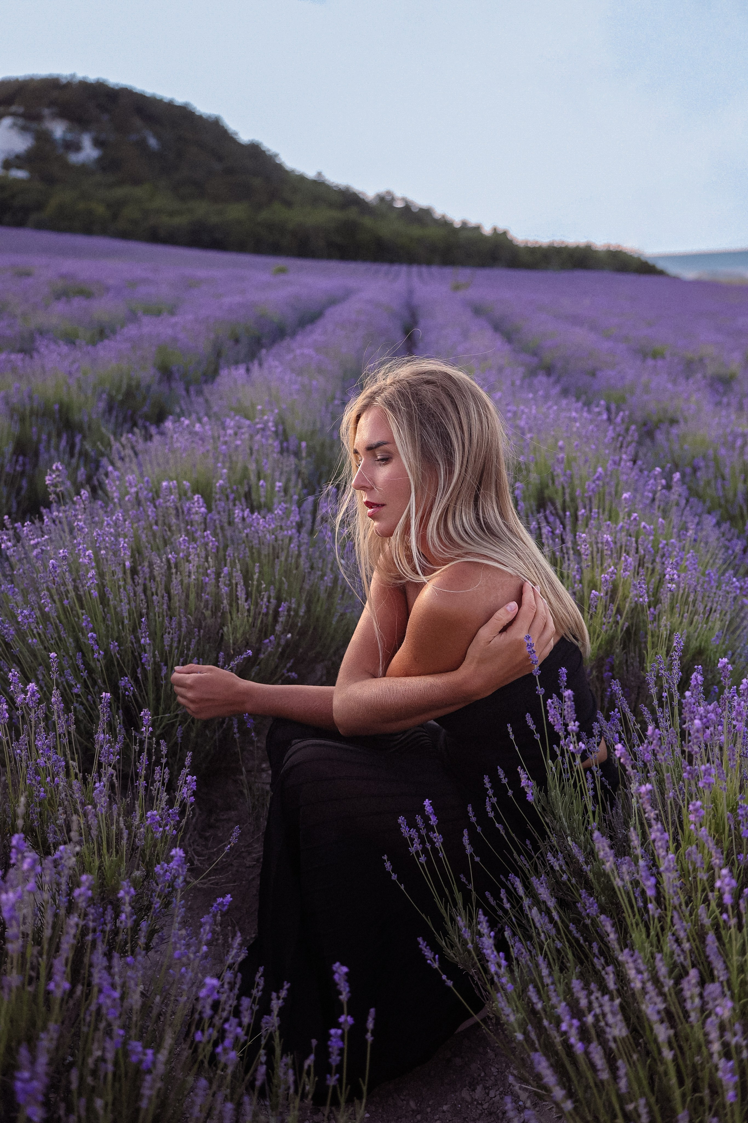 Мария: лаванда. Фотограф в Ялте