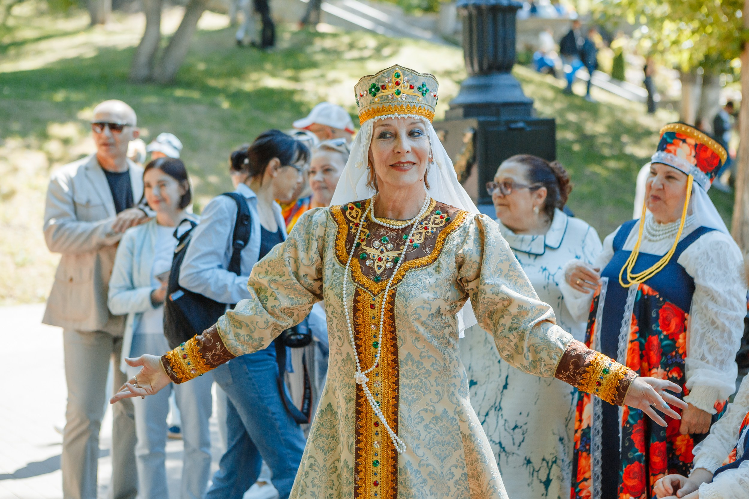 День прессы в Струковском парке. Ksenia de Rossi | Съемка в Самаре