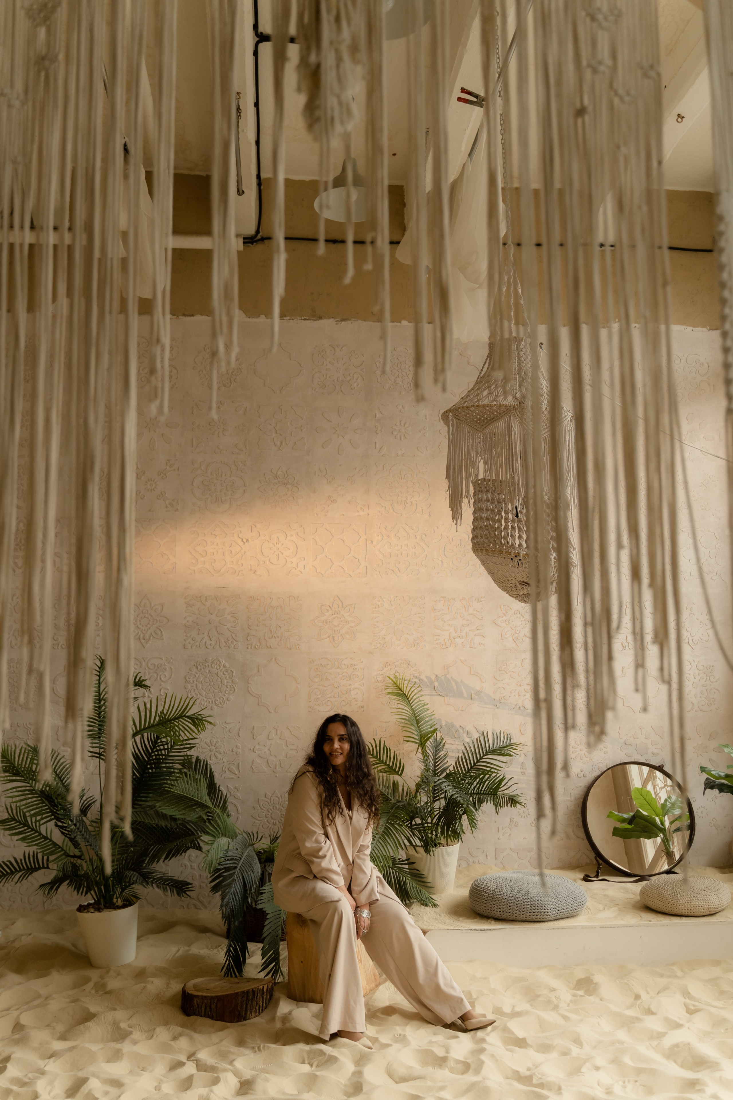 Лилит в песках. Портретный и свадебный фотограф Алла Карени Москва