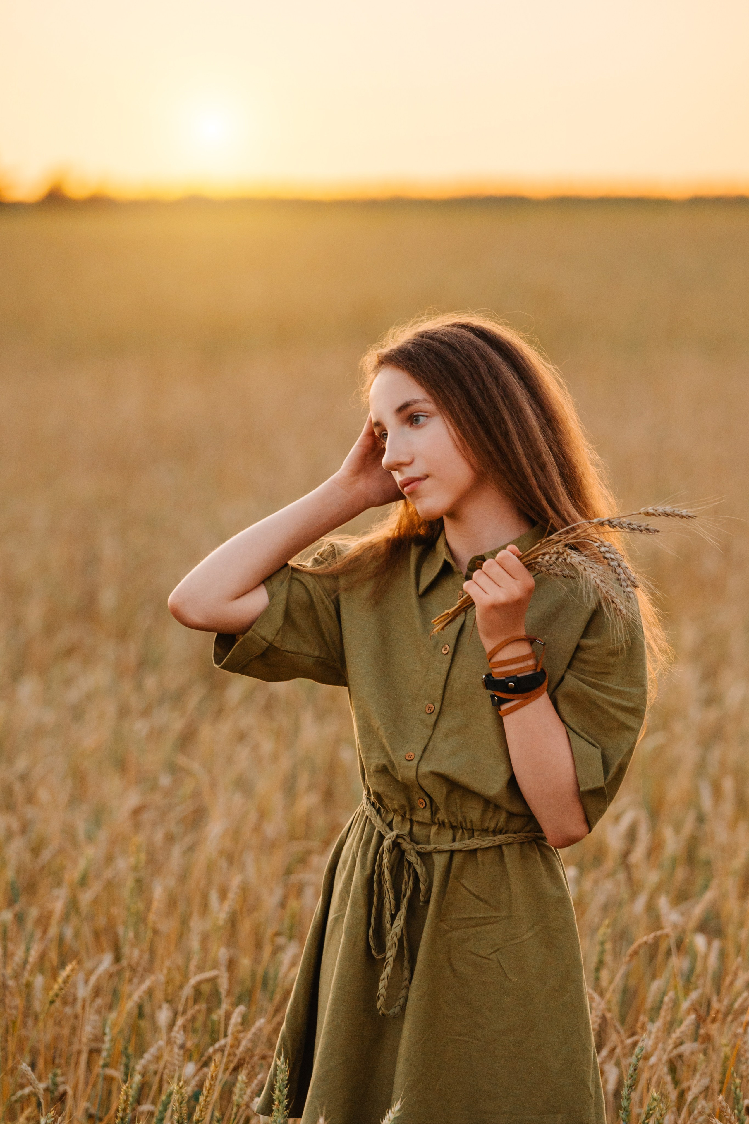 Закат для нее. Выпускные альбомы Москва и МО. Школьный и семейный фотограф